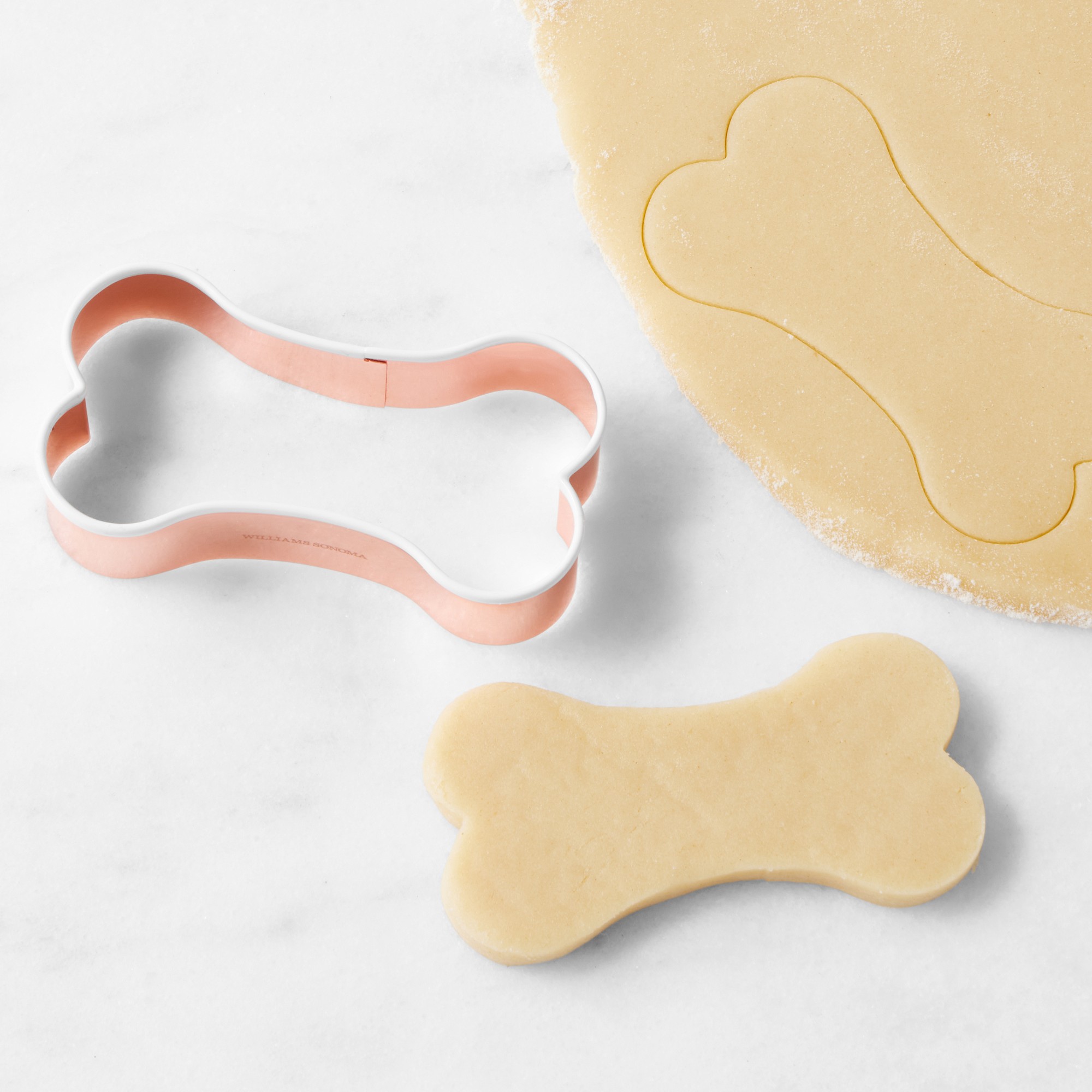 Williams Sonoma Copper Cookie Cutter with Silicone Edge