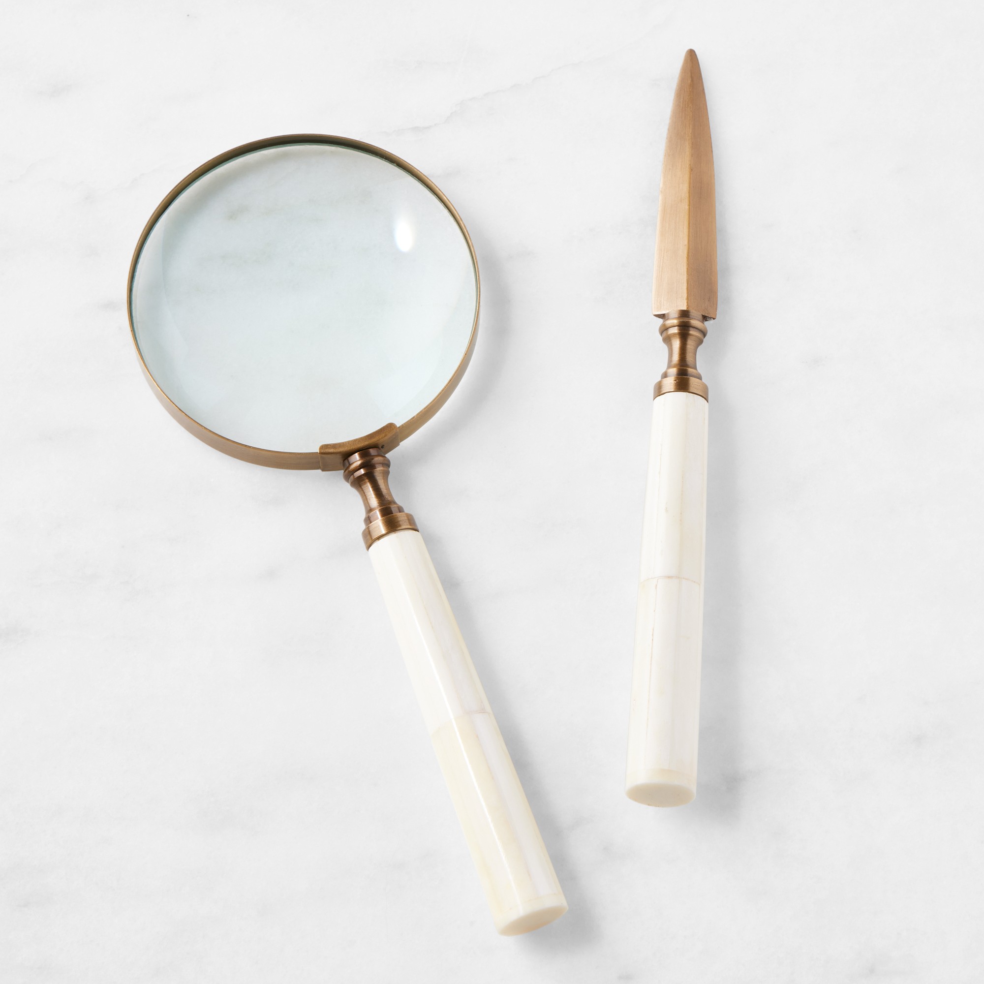 Letter Opener & Magnifying Glass