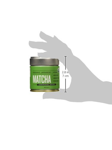 Jade Leaf Matcha Organic Green Tea Powder - Culinary Grade Premium Second Harvest - Authentic Japanese Origin (1.06 Ounce Pouch)