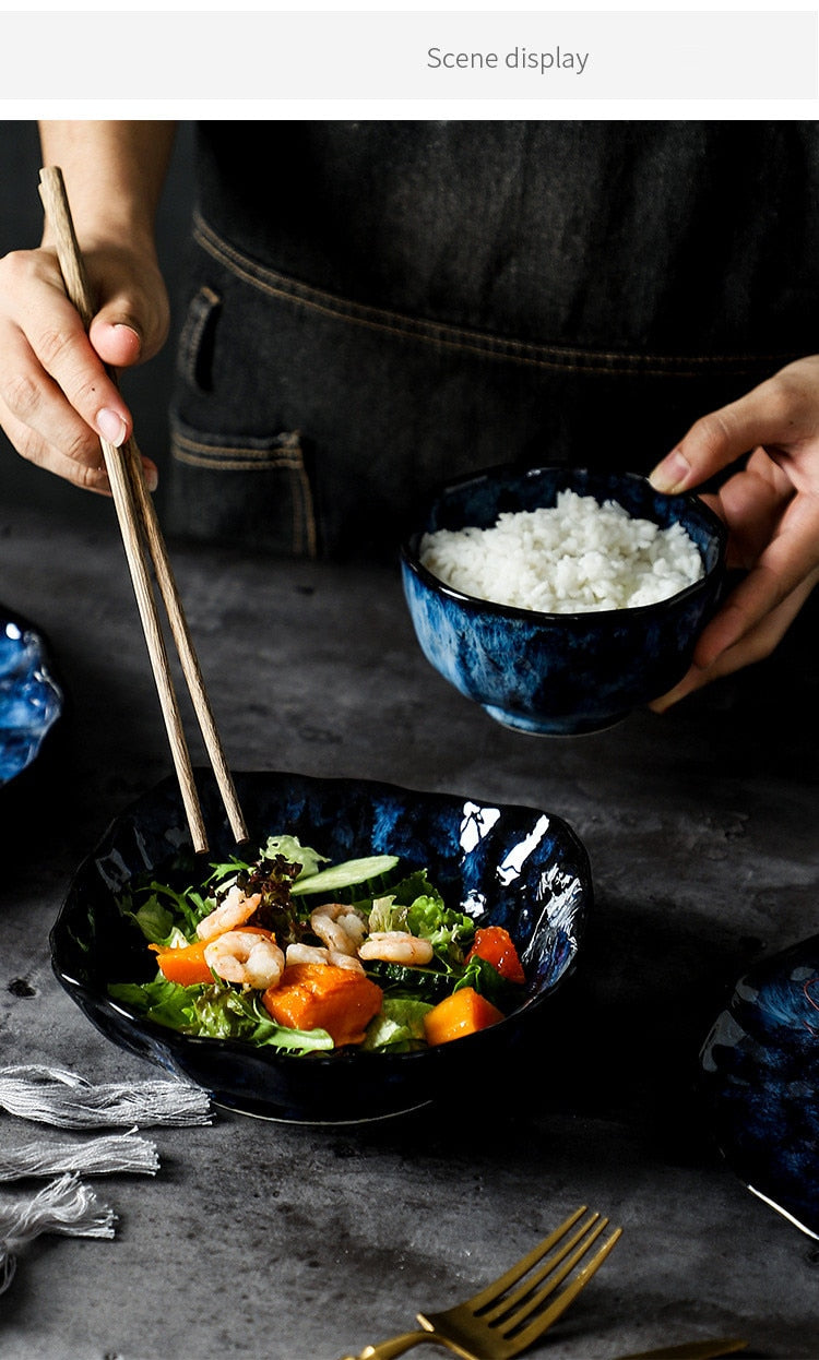 Ceramic Tableware Dishes Set