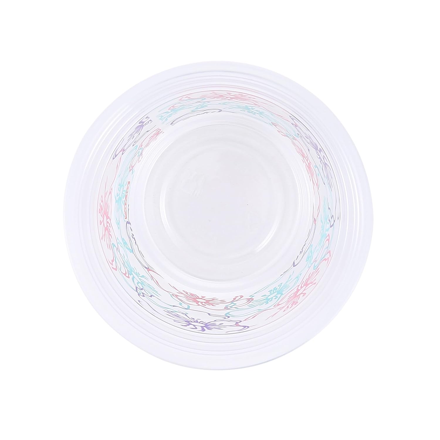 Glad Tabletop All Purpose Disposable Paper Cups with Purple Blue Flower Design for Everyday Use from, 12 Oz, 50 Count | Blue Flower Paper Cups, Floral Paper Drinking Cups