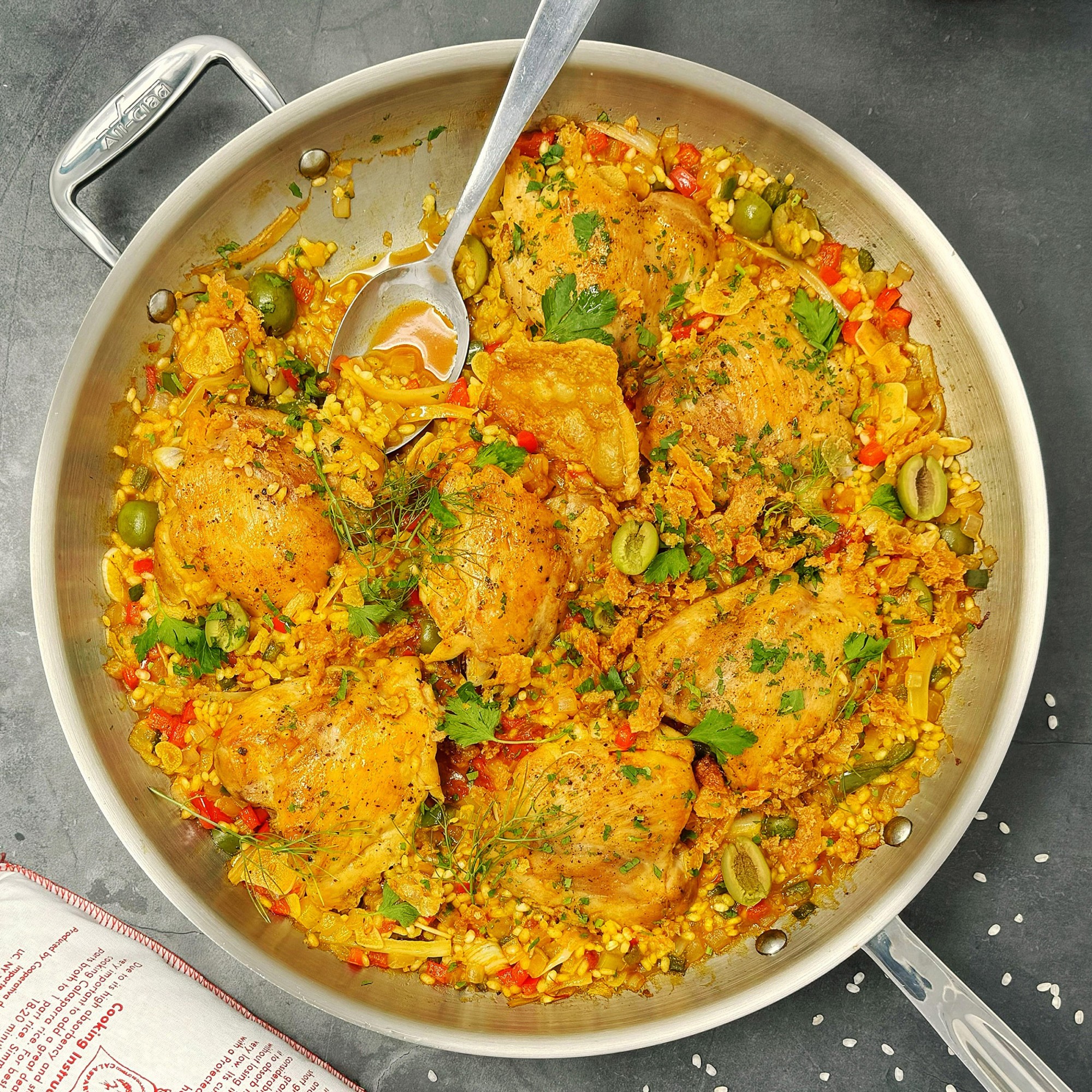 All-Clad D3® Tri-Ply Stainless-Steel Traditional Covered Fry Pan