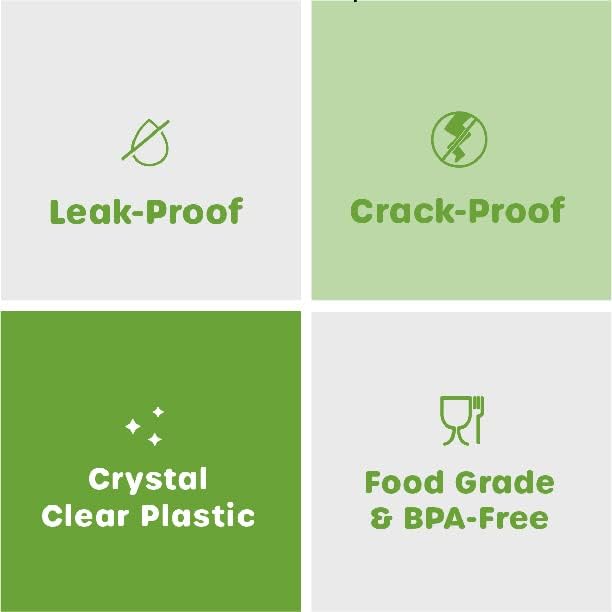 Comfy Package [2 oz. - 100 Count Clear Disposable Plastic Portion Cups with Lids - Soufflé Cups, Jello Shot Cups With Lids, Clear Plastic Containers Perfect for salad Dressing and More