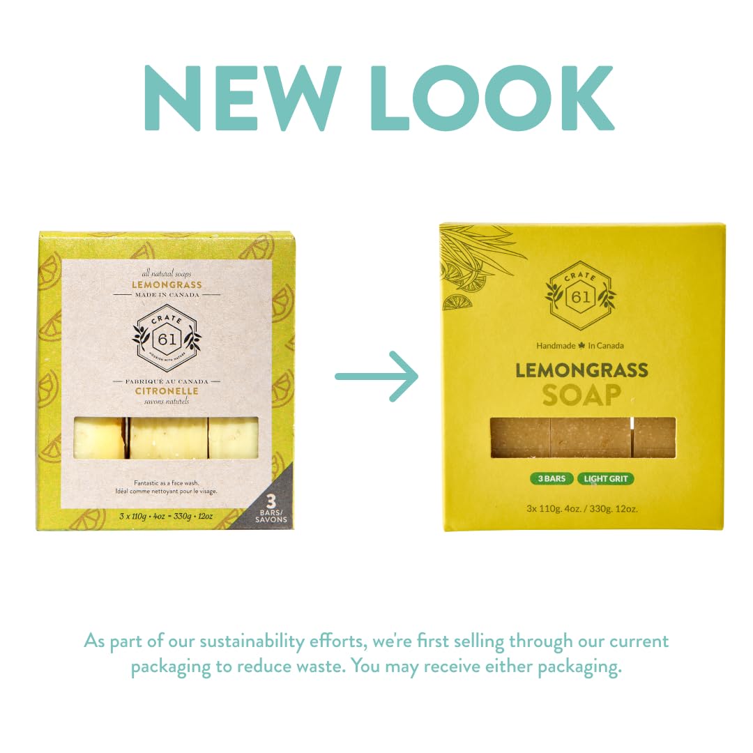 Handmade Vegan Natural Bar Soap Cold Pressed For Face And Body, With Premium Essential Oils, Eucalyptus & Peppermint For Men And Women 3 Pack (Lavender)