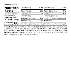 Trisha Yearwood x Williams Sonoma Summer in a Cup, Peach Cocktail Mix