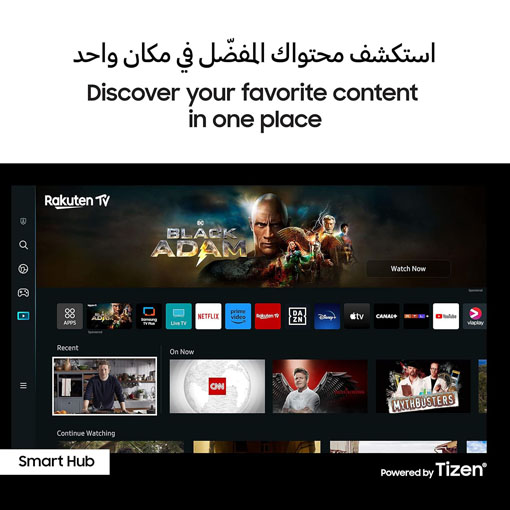 [2024 Limited Time Deal + Free Shipping]Samsung 65 Inch TV Crystal UHD Crystal Processor 4K Hub- UA65CU7000UXZN(2023 Model)