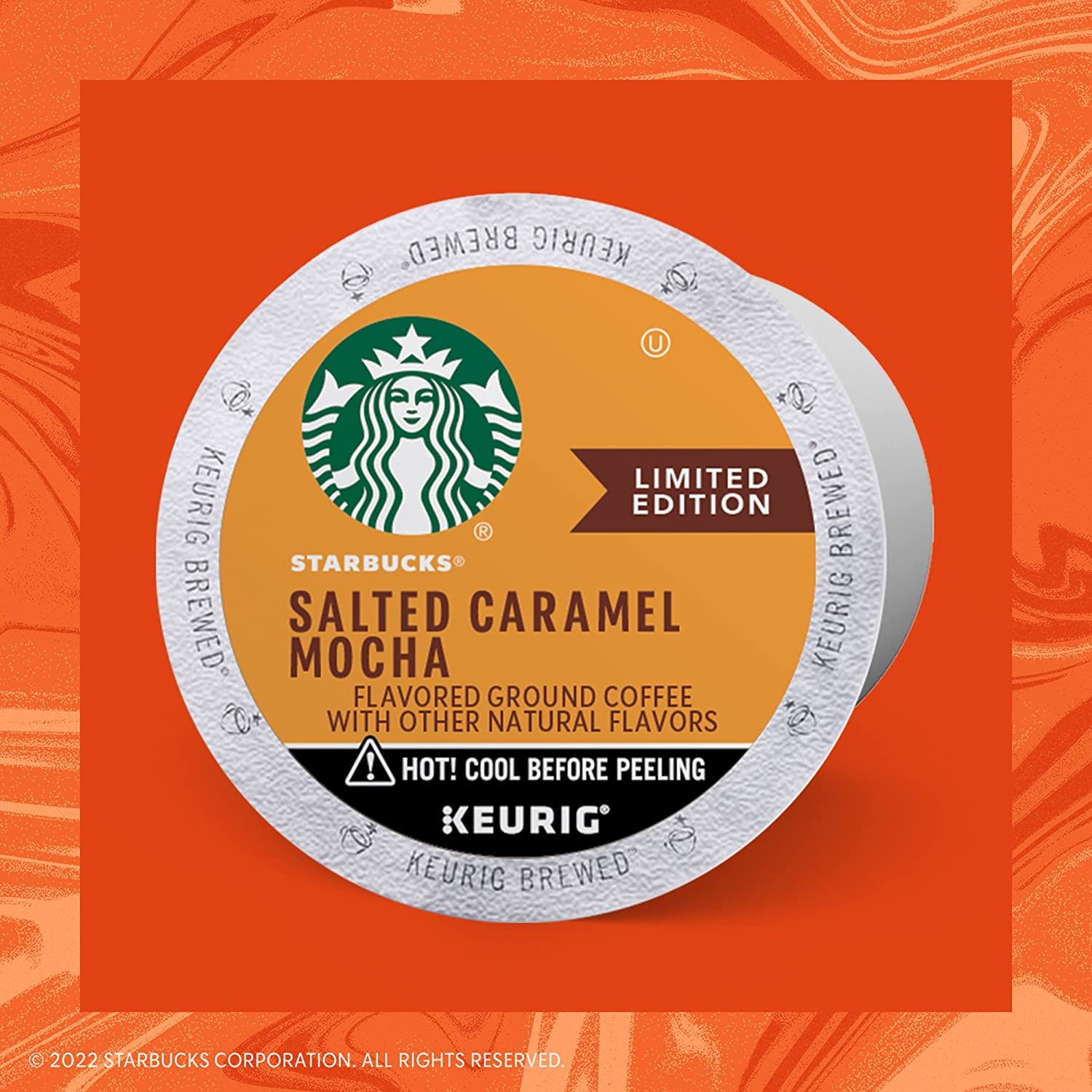 Starbucks K-Cup Coffee Pods, Starbucks Blonde Roast Coffee, Veranda Blend for Keurig Brewers, 100% Arabica, 6 boxes (60 pods total)