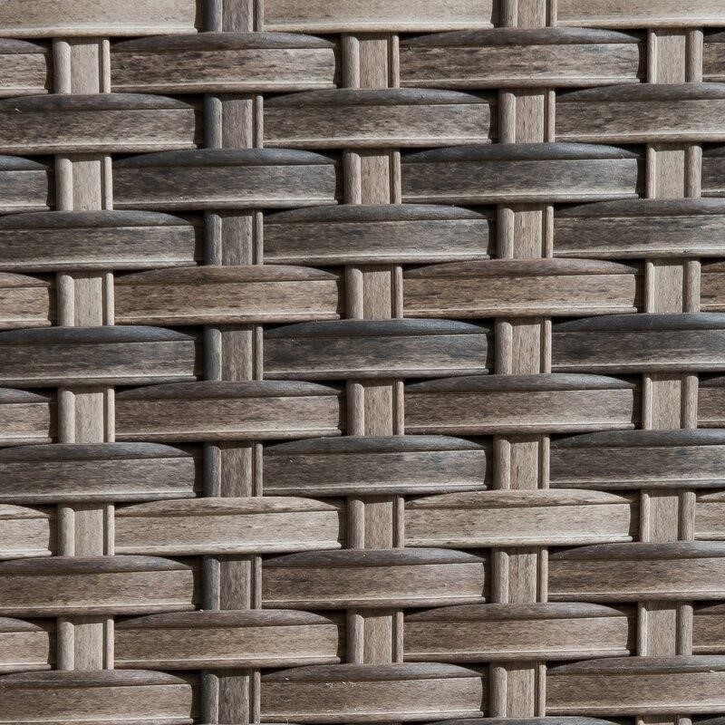 Cassville Wicker/Rattan 8 - Person Seating Group with Cushions