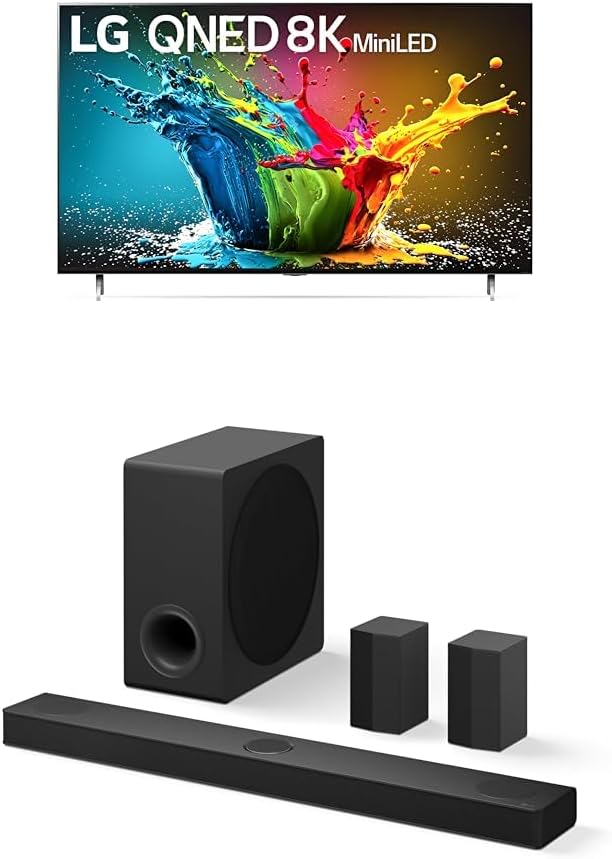LG 75-Inch Class QNED99T Series Mini LED Smart TV 8K Processor Flat Screen with Magic Remote AI-Powered with Alexa Built-in (75QNED99TUA, 2024)
