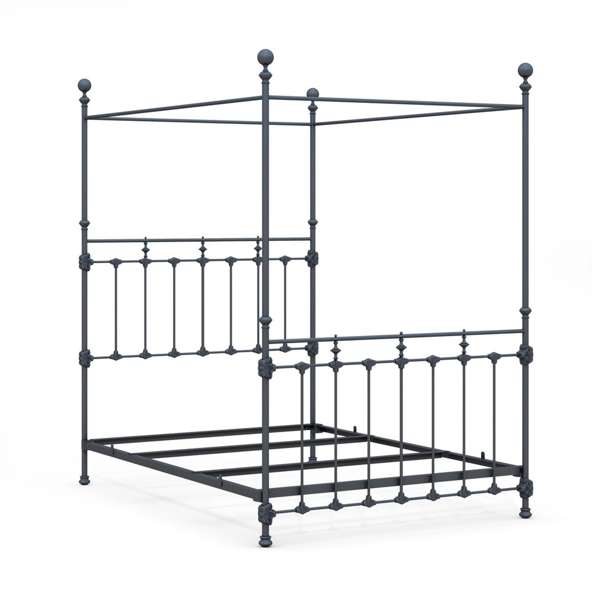 Edinburgh Canopy Iron Bed