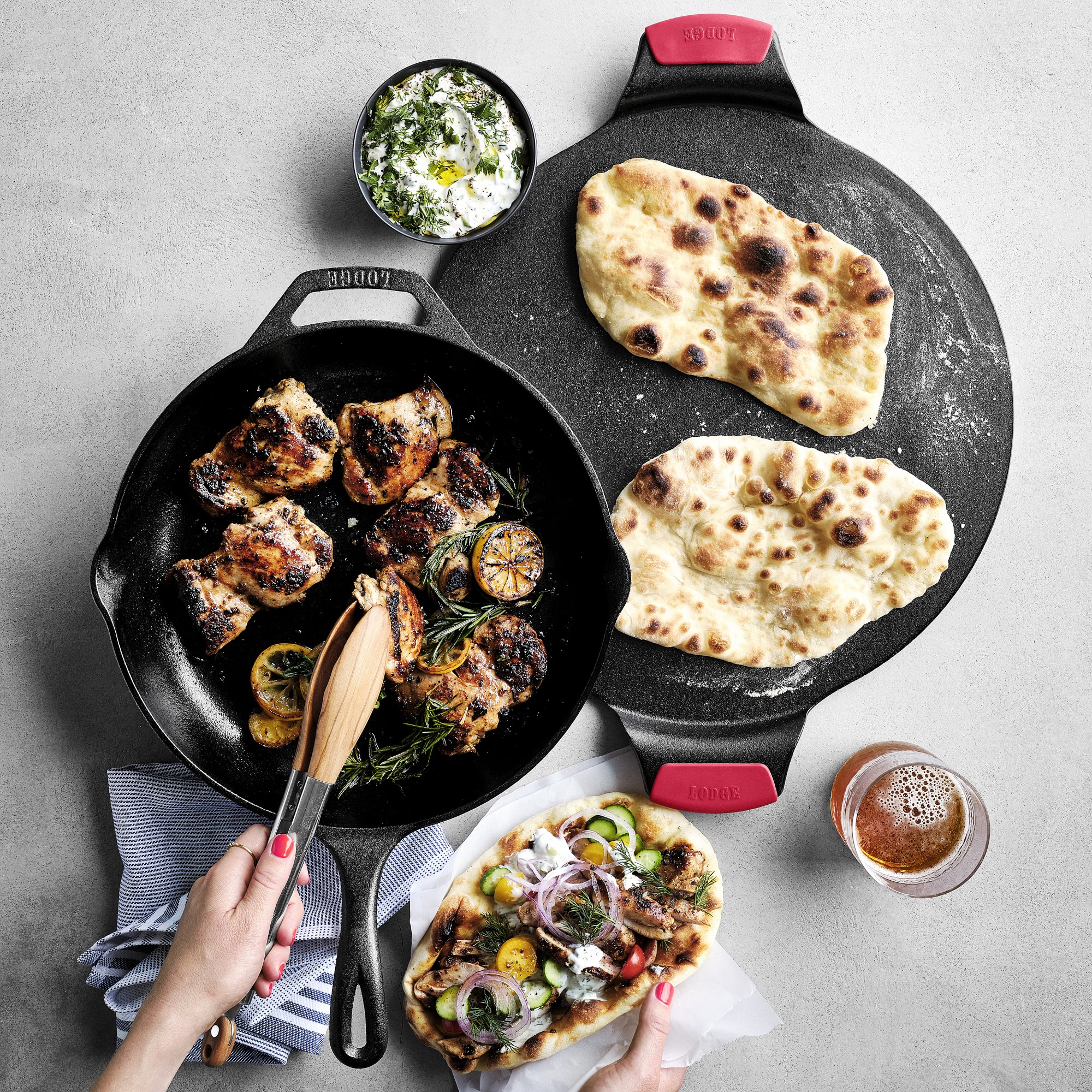Lodge Bakeware Seasoned Cast Iron Pizza Pan
