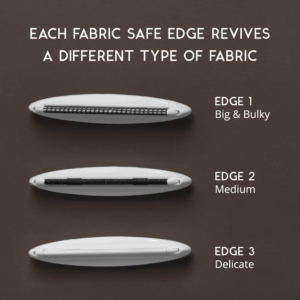 GLEENER Battery-Free Fabric Shaver & Lint Brush | Ultimate Fuzz Remover | Adjustable Depiller Lint Remover for Clothing & Furniture (Slate Blue)