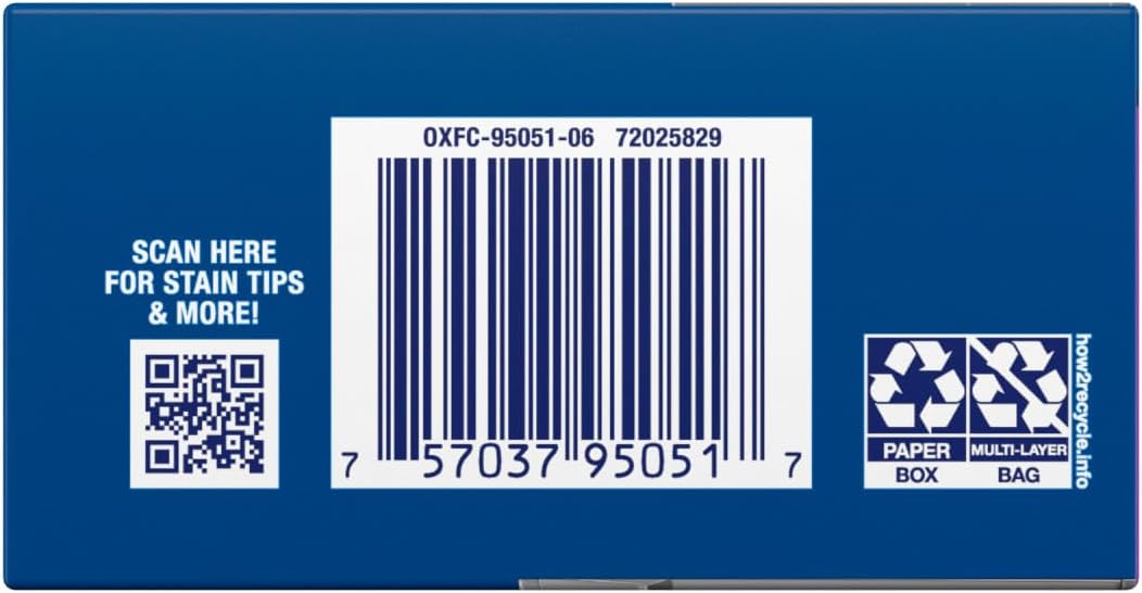 OxiClean Washing Machine Cleaner with Odor Blasters, 4 Count