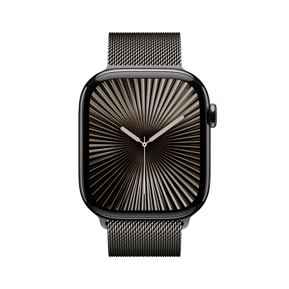 Watch Series 10 GPS + Cellular Titanium Case Milanese Loop