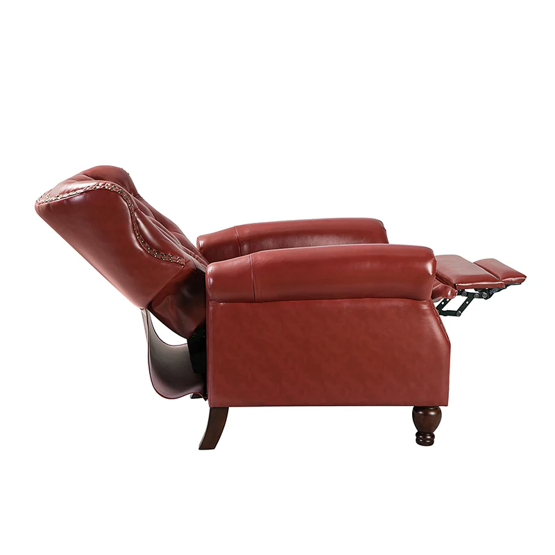 Gabrielle Genuine Leather Oversized Recliner