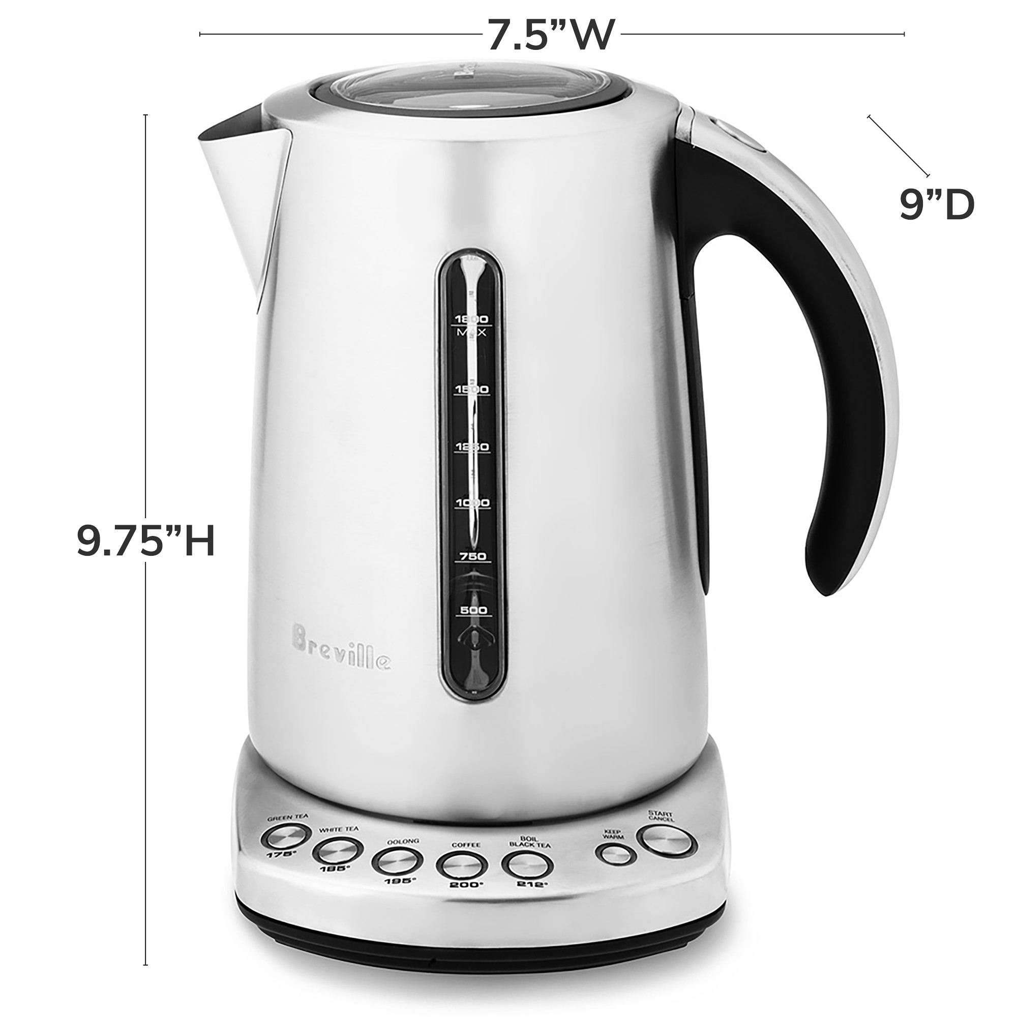 Breville IQ Kettle™ Variable-Temperature Tea & Coffee Kettle