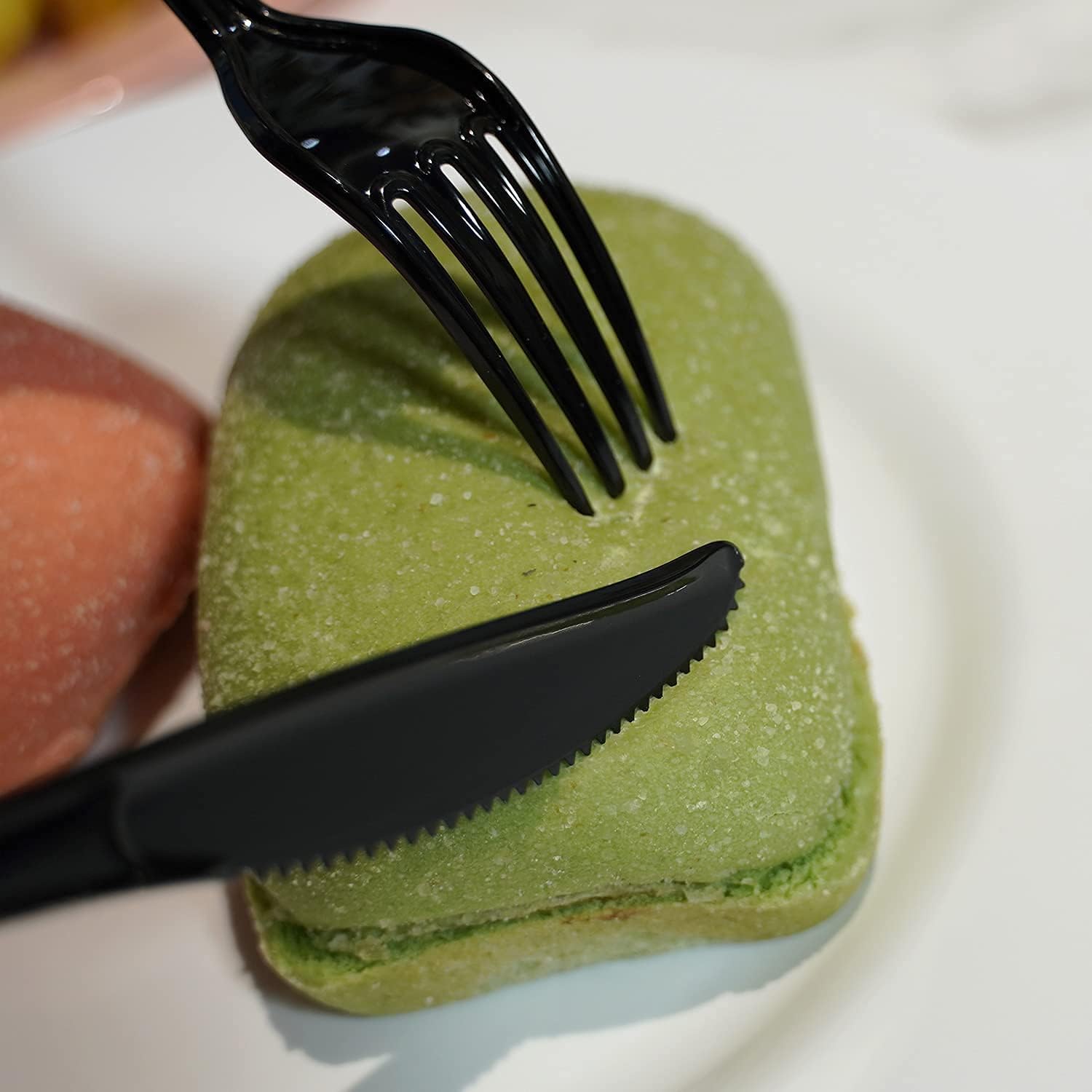 POSATE Clear Knives, Heavy-Duty Crystal (100 Knives)