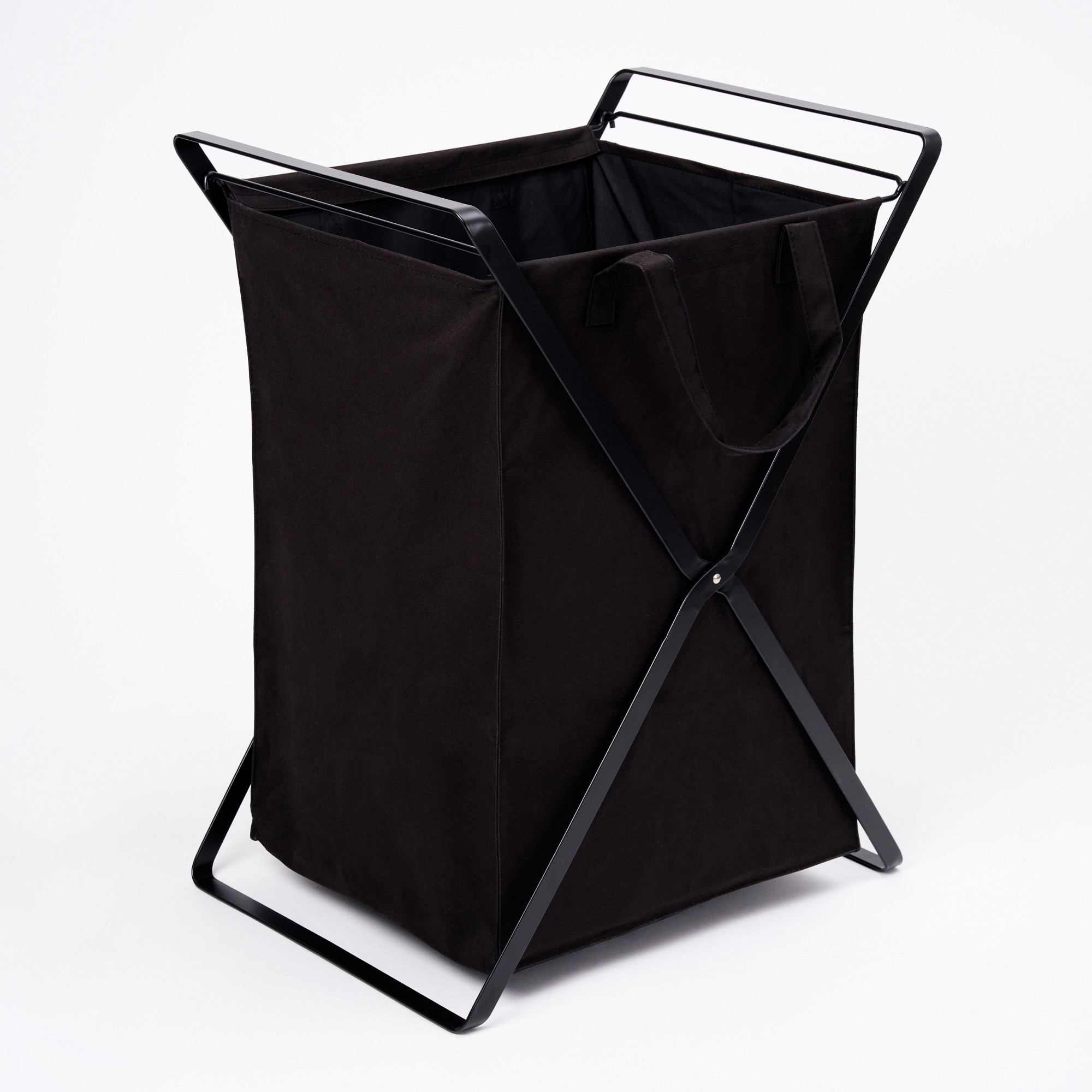 Yamazaki Home Laundry Hamper with Cotton Liner
