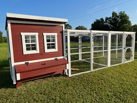 Last 37 items left at clearance sale for only $39.99 OverEZ Classic Large Chicken Coop for up to 15 Chickens - Nesting Boxes
