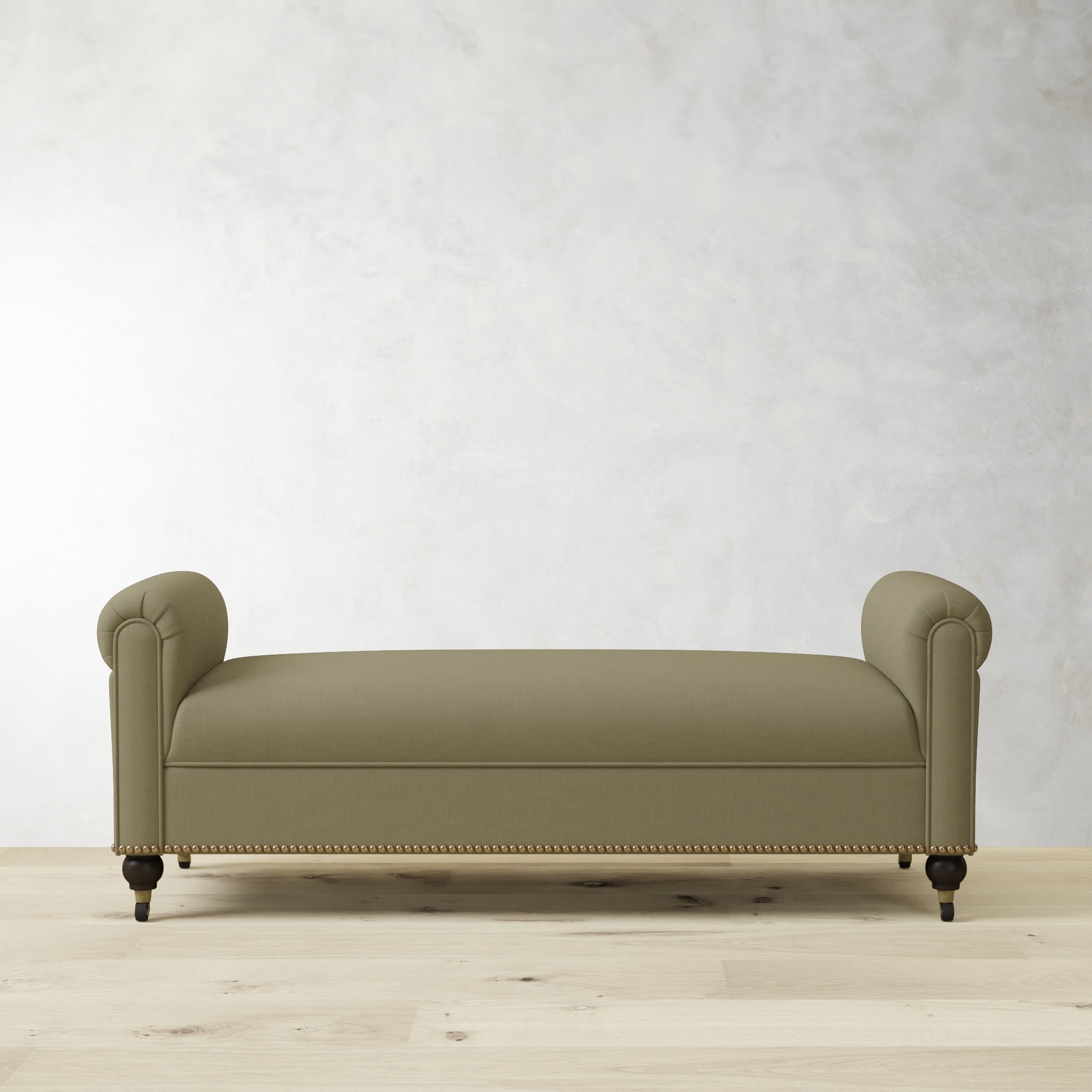 Soho Roll Arm Bench (63