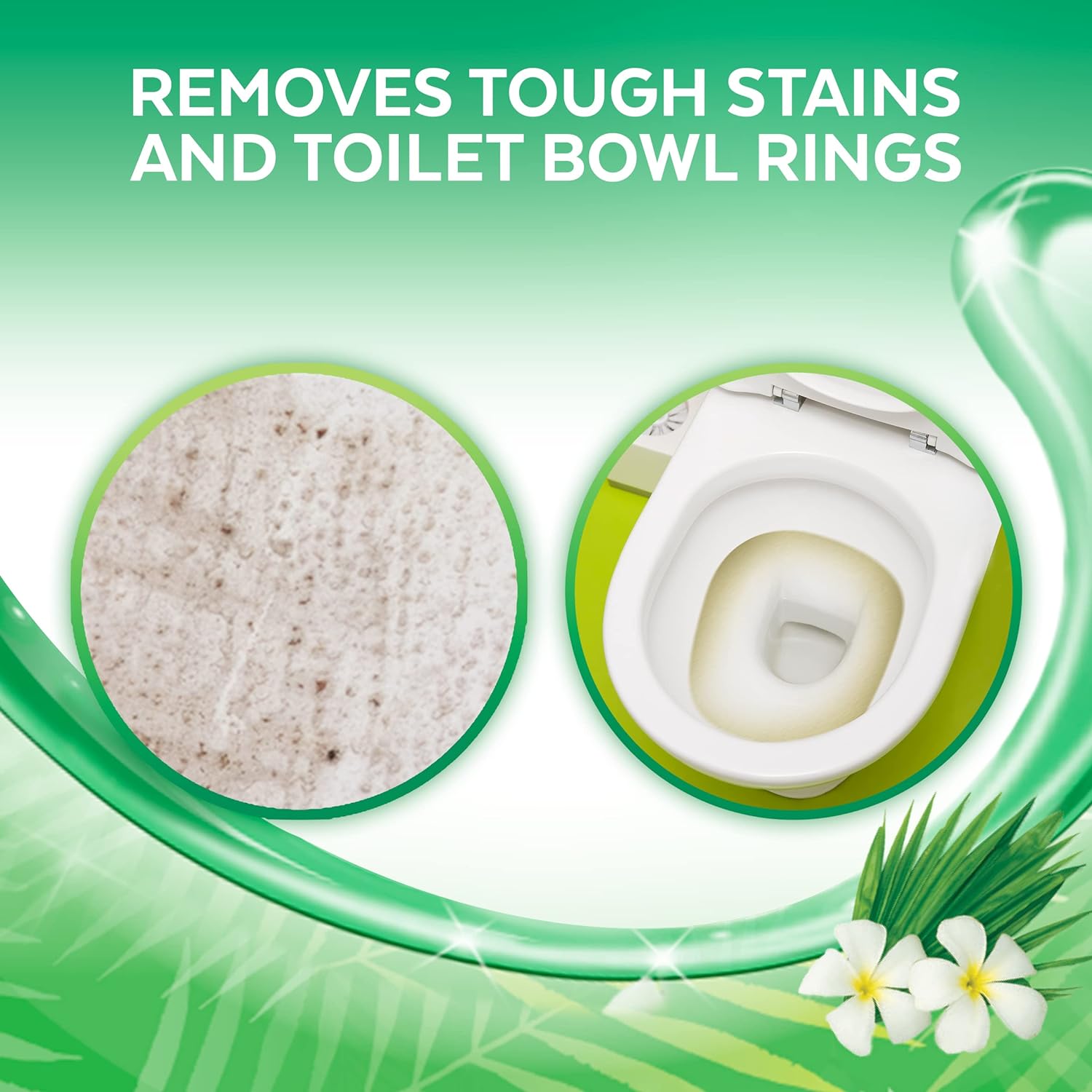 Lysol Cling Gel Toilet Bowl Cleaner, Country Scent, 24 Fl Oz (Pack of 3)