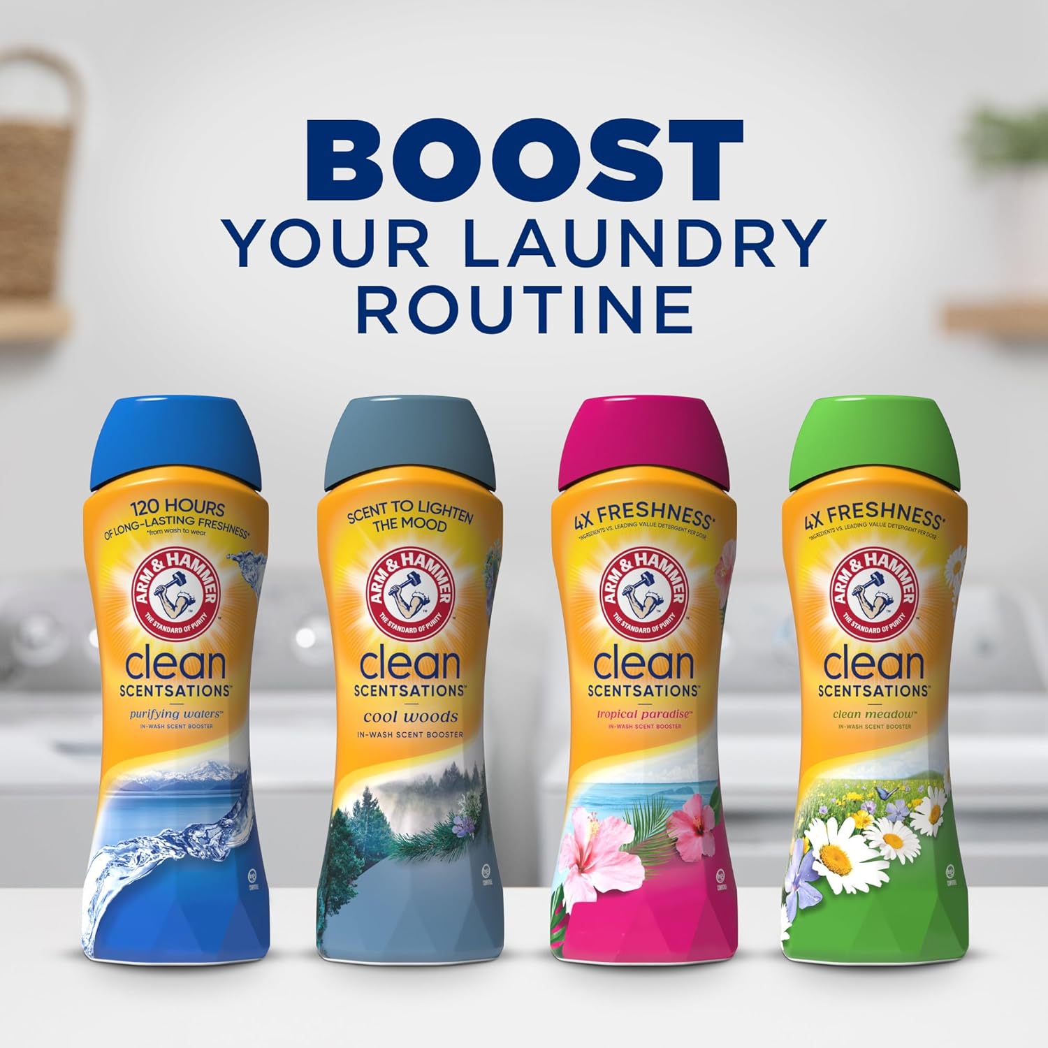 Arm & Hammer In-Wash Scent Booster, Tropical Paradise, 37.8 Ounce