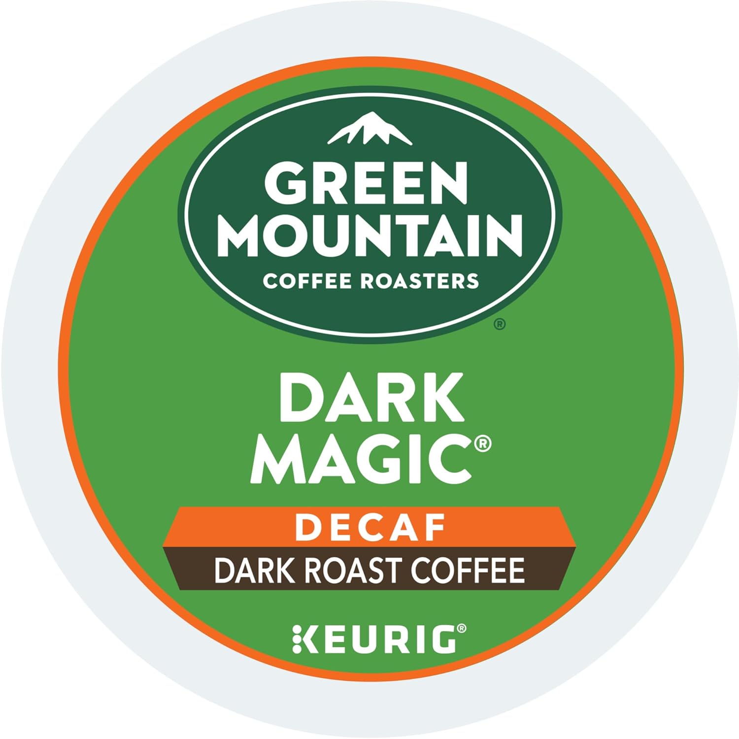 Green Mountain Coffee Roasters Dark Magic Keurig Single-Serve K-Cup Pods, Dark Roast Coffee, 72 Count (6 Packs of 12)