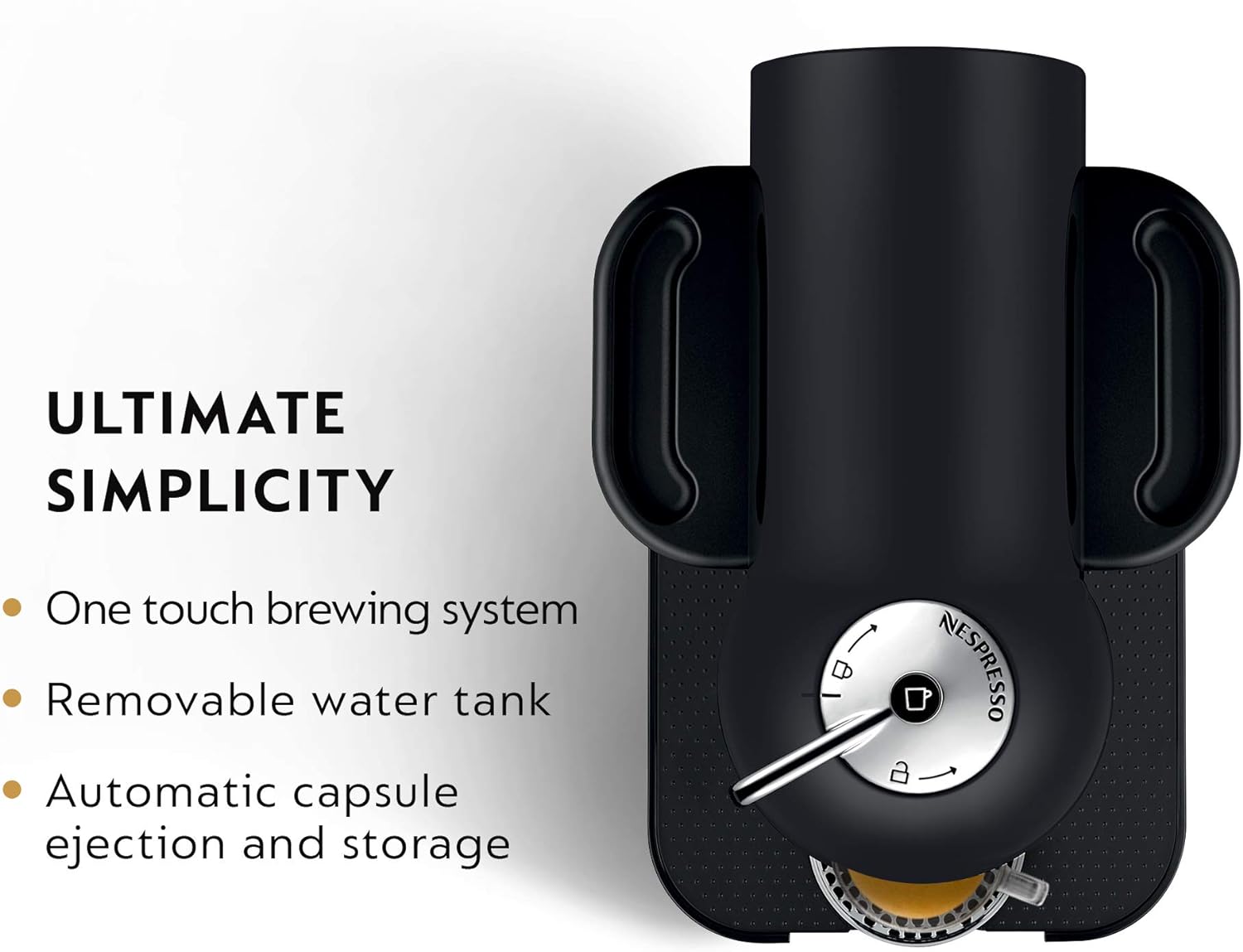 Nespresso Vertuo Coffee and Espresso Maker by Breville, Chrome