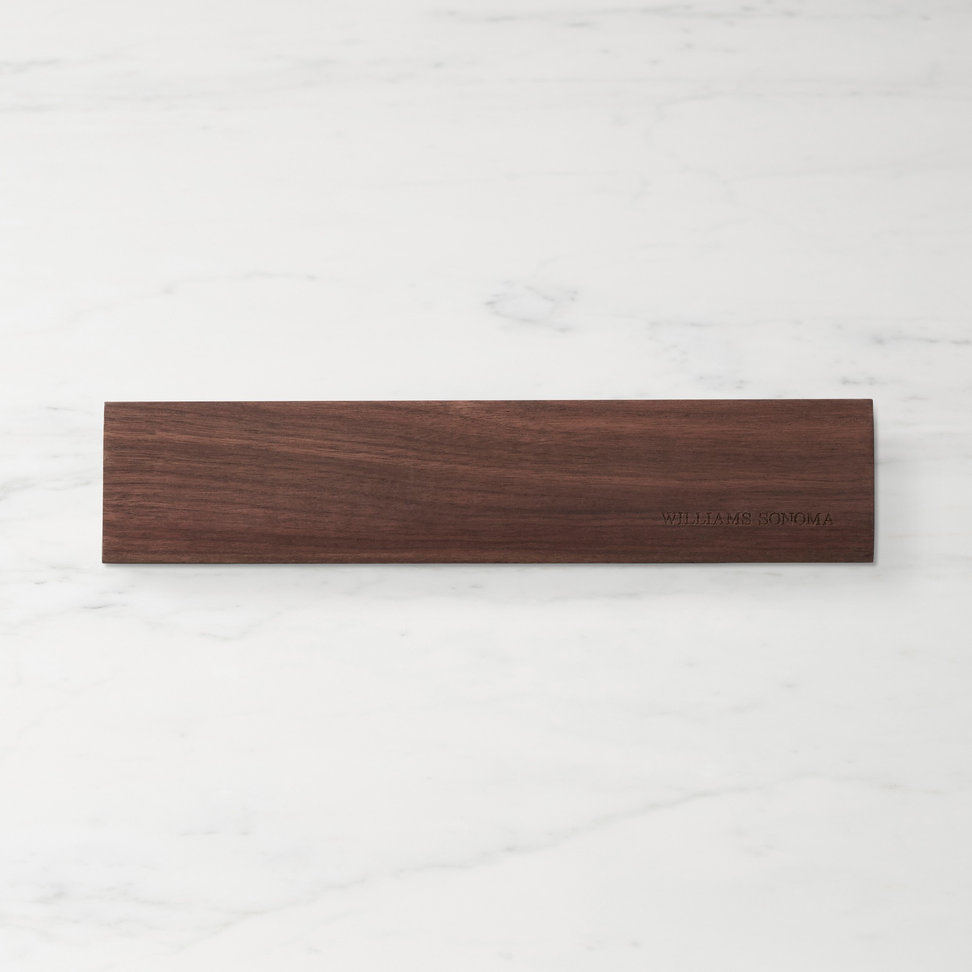 Williams Sonoma Wooden Magnetic Knife Rack, Walnut