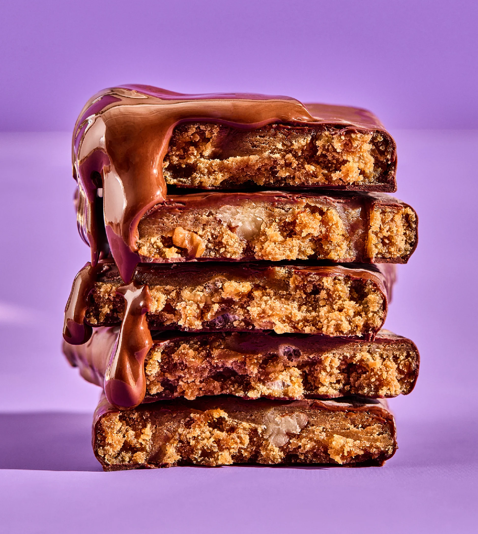 Chocolate Caramel Pecan Protein Bar