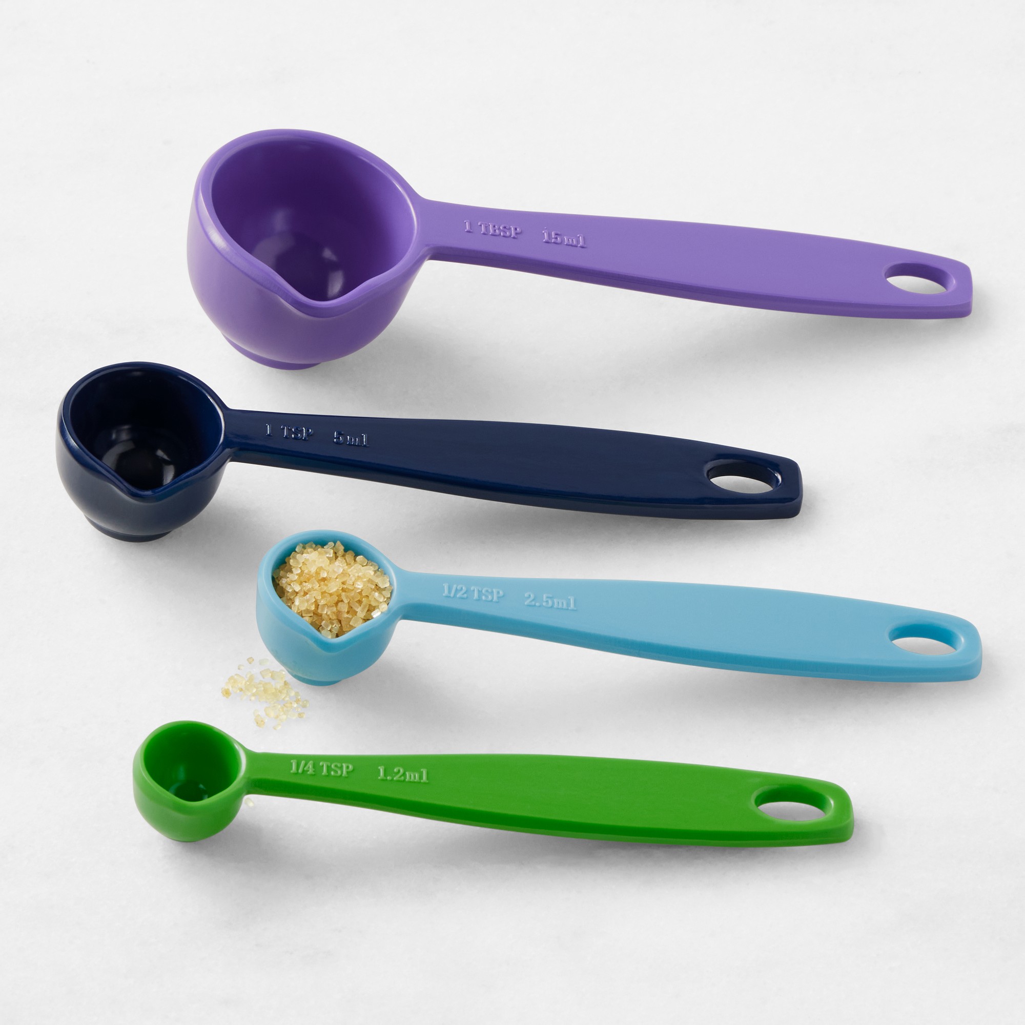 Flour Shop x Williams Sonoma Rainbow Measuring Cups and Spoons