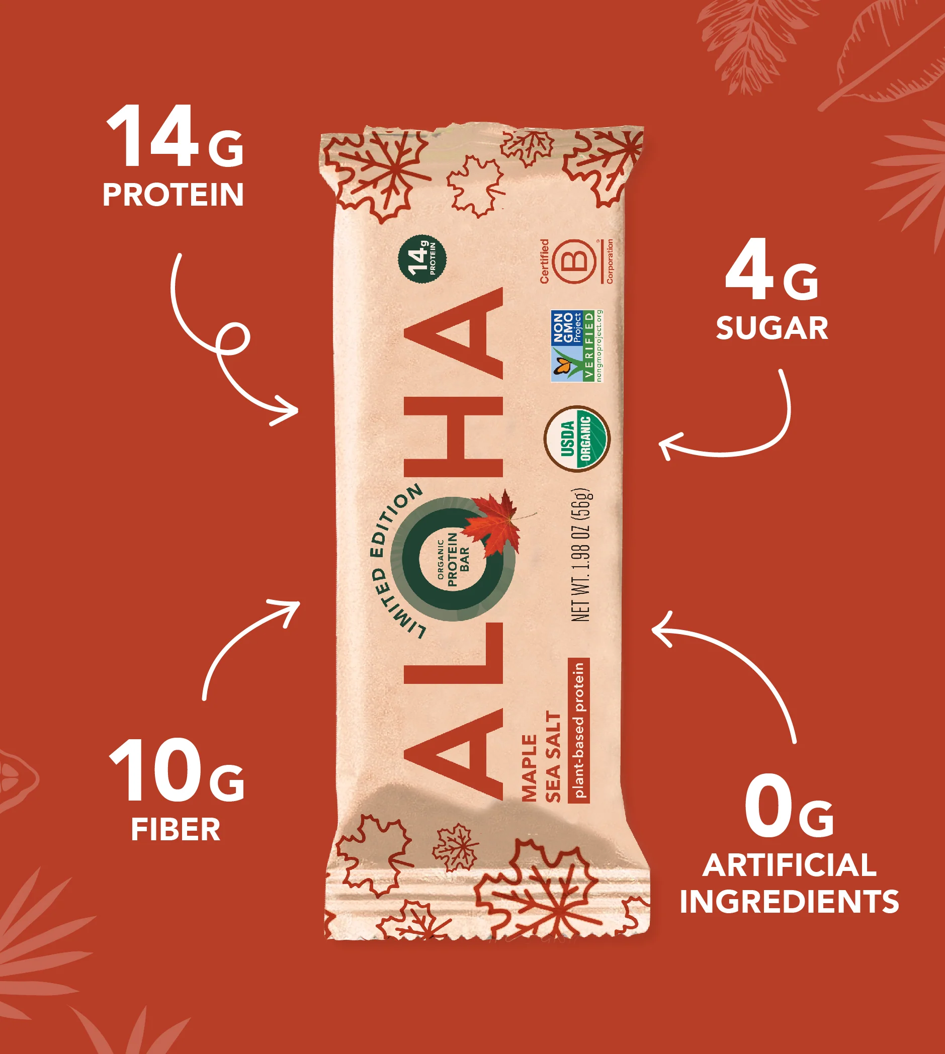 Maple Sea Salt Protein Bar