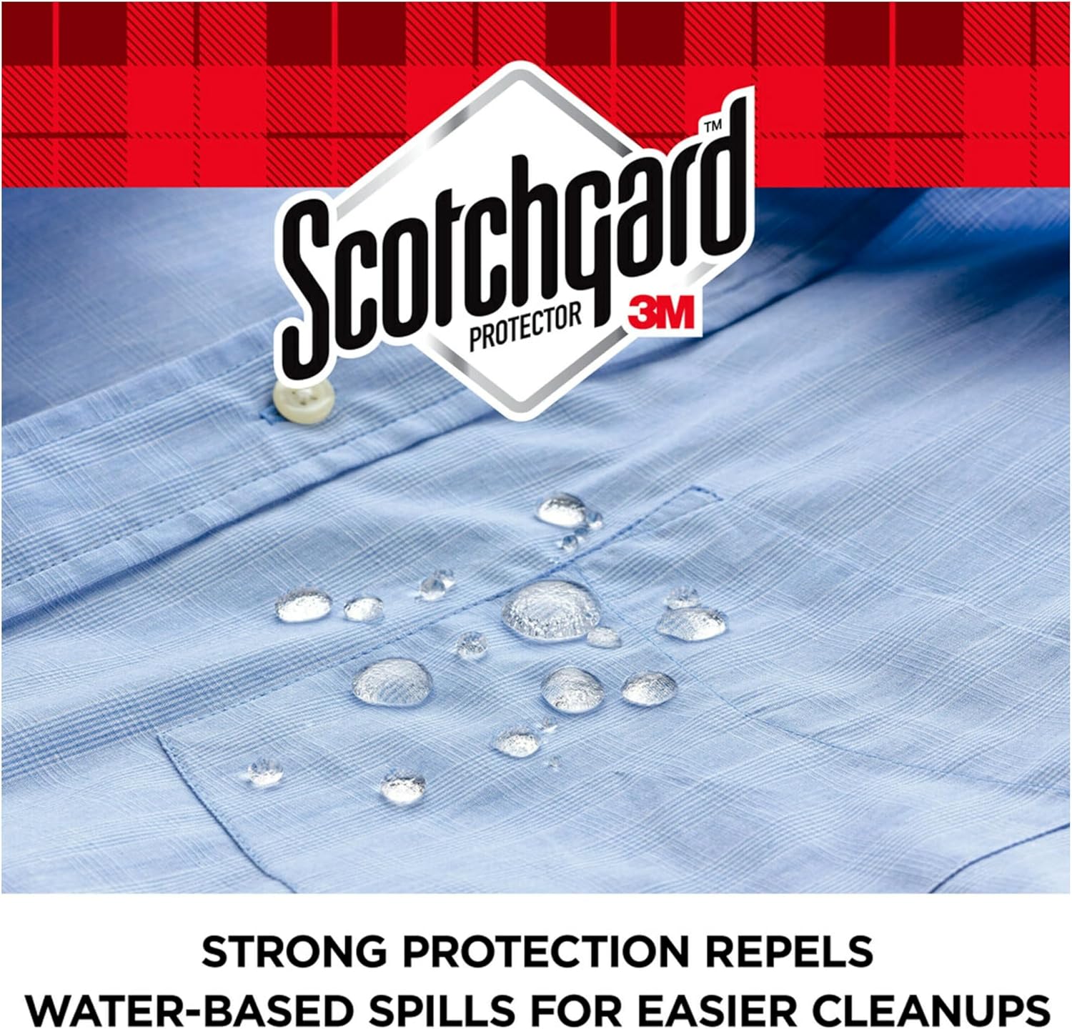Scotchgard Fabric Water Shield, Water Repellent Spray for Spring and Summer Clothing and Household Upholstery Items, Long-Lasting Protection for Seasonal Fabric, Two 10 Oz Cans (Pack of 2)