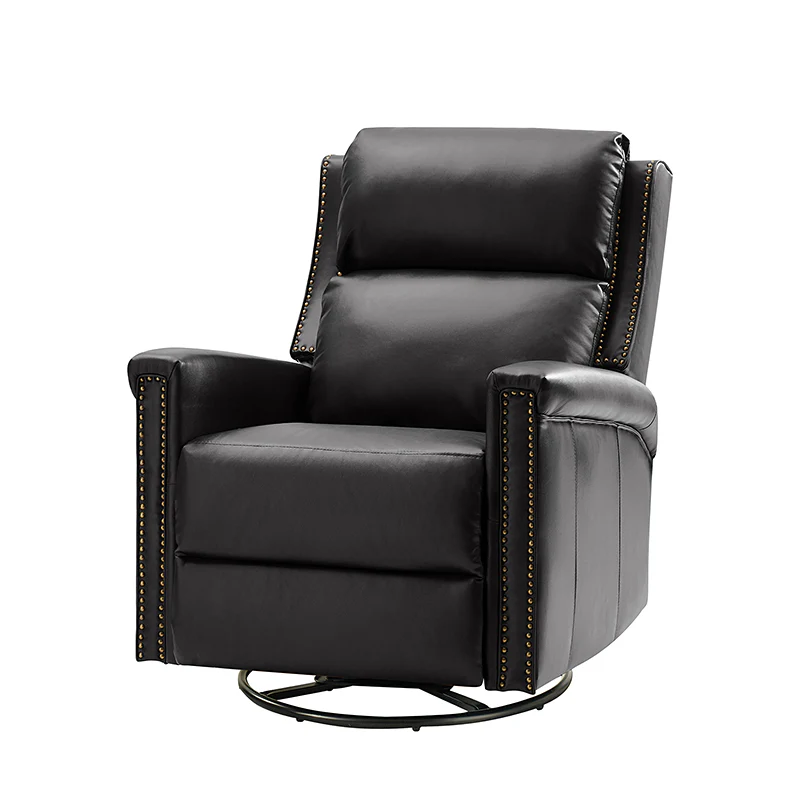 Anton Traditional Design Swivel and Rocker Power Recliner
