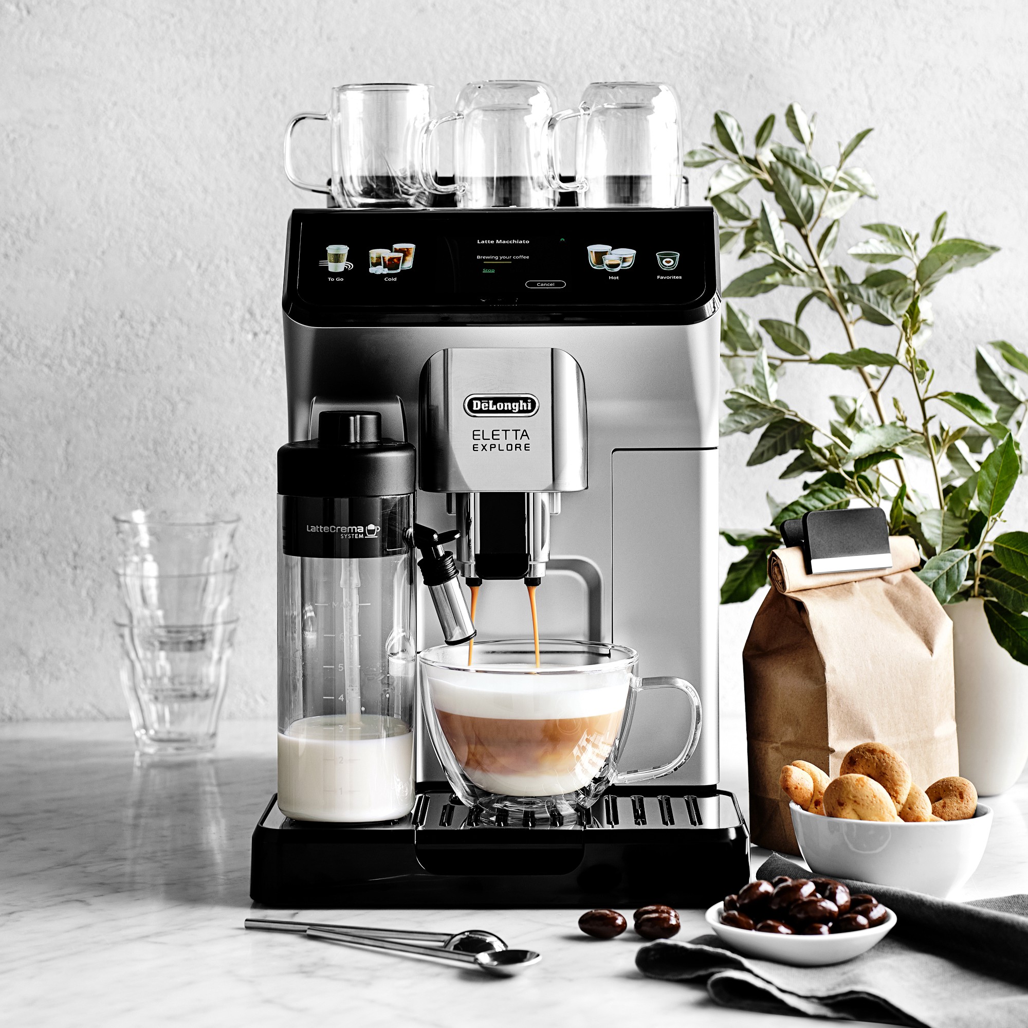 Double-Wall Glass Latte Mugs