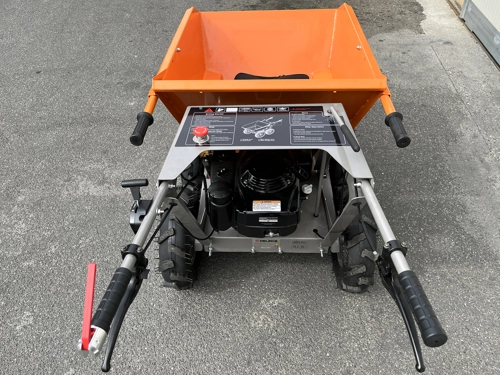 DELEKS MD-400-BS chain driven mini dumper
