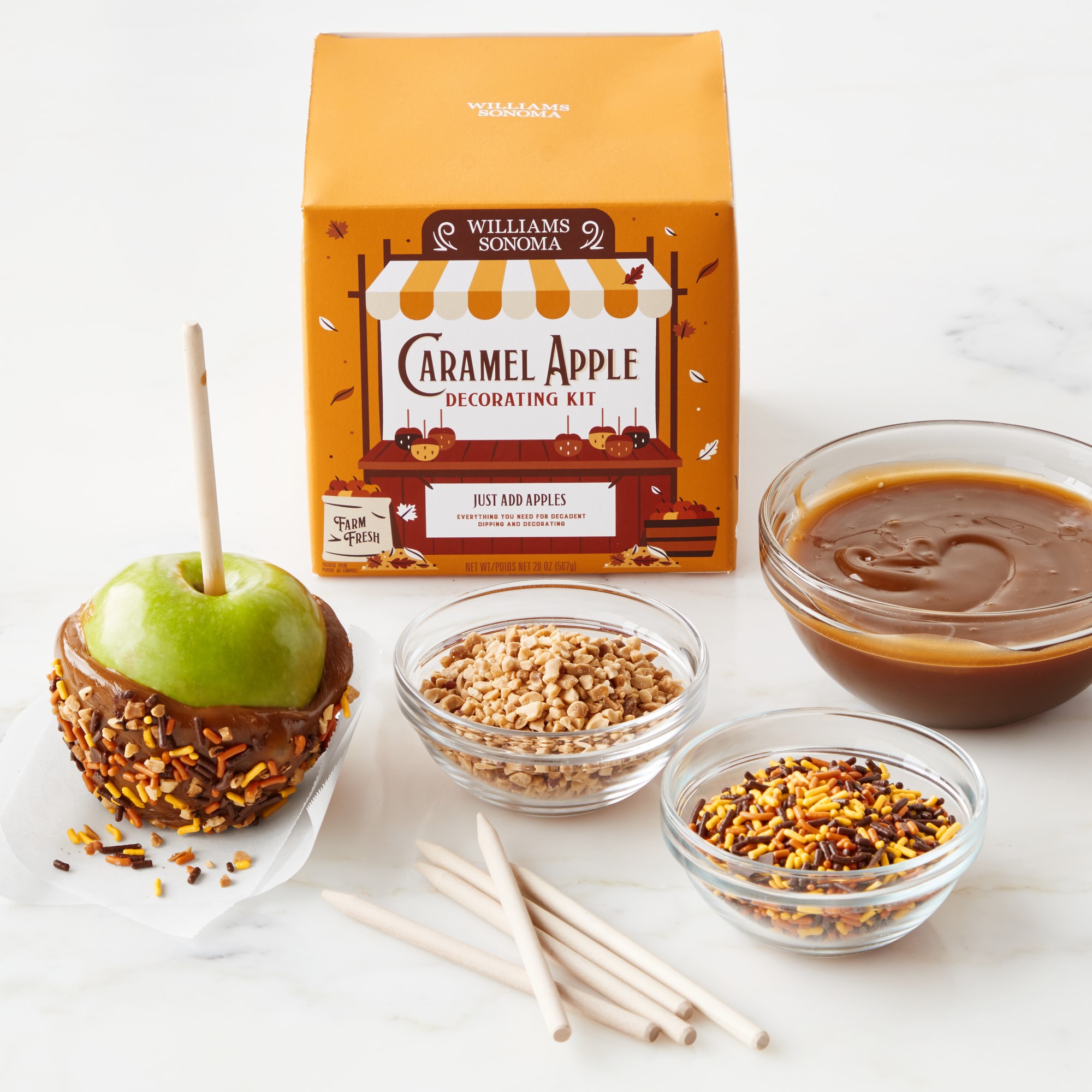 Williams Sonoma Caramel Apple Kit