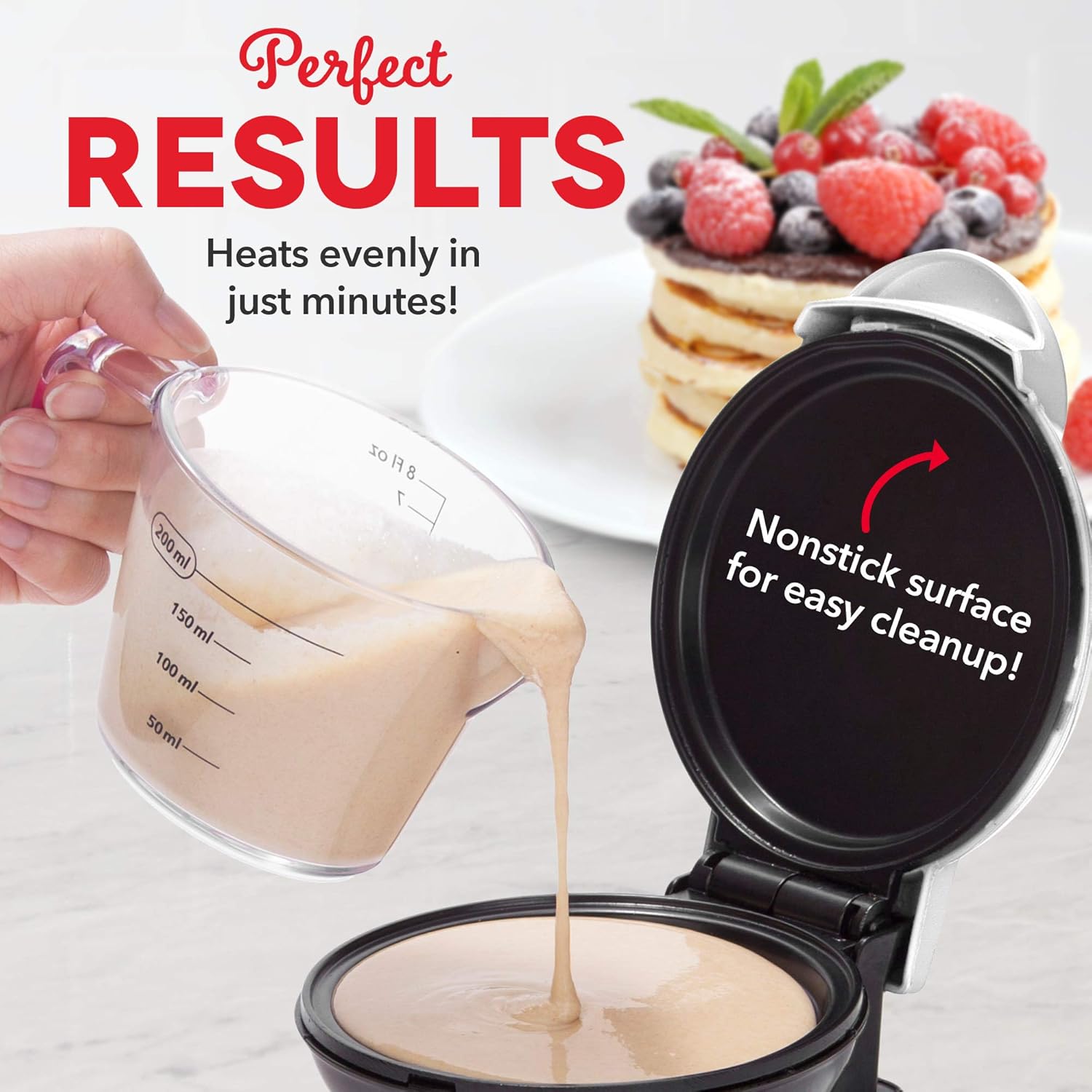 DASH Mini Rice Cooker Steamer with Removable Nonstick Pot, Keep Warm Function & Recipe Guide, .5 Quart, for Soups, Stews, Grains & Oatmeal - Aqua