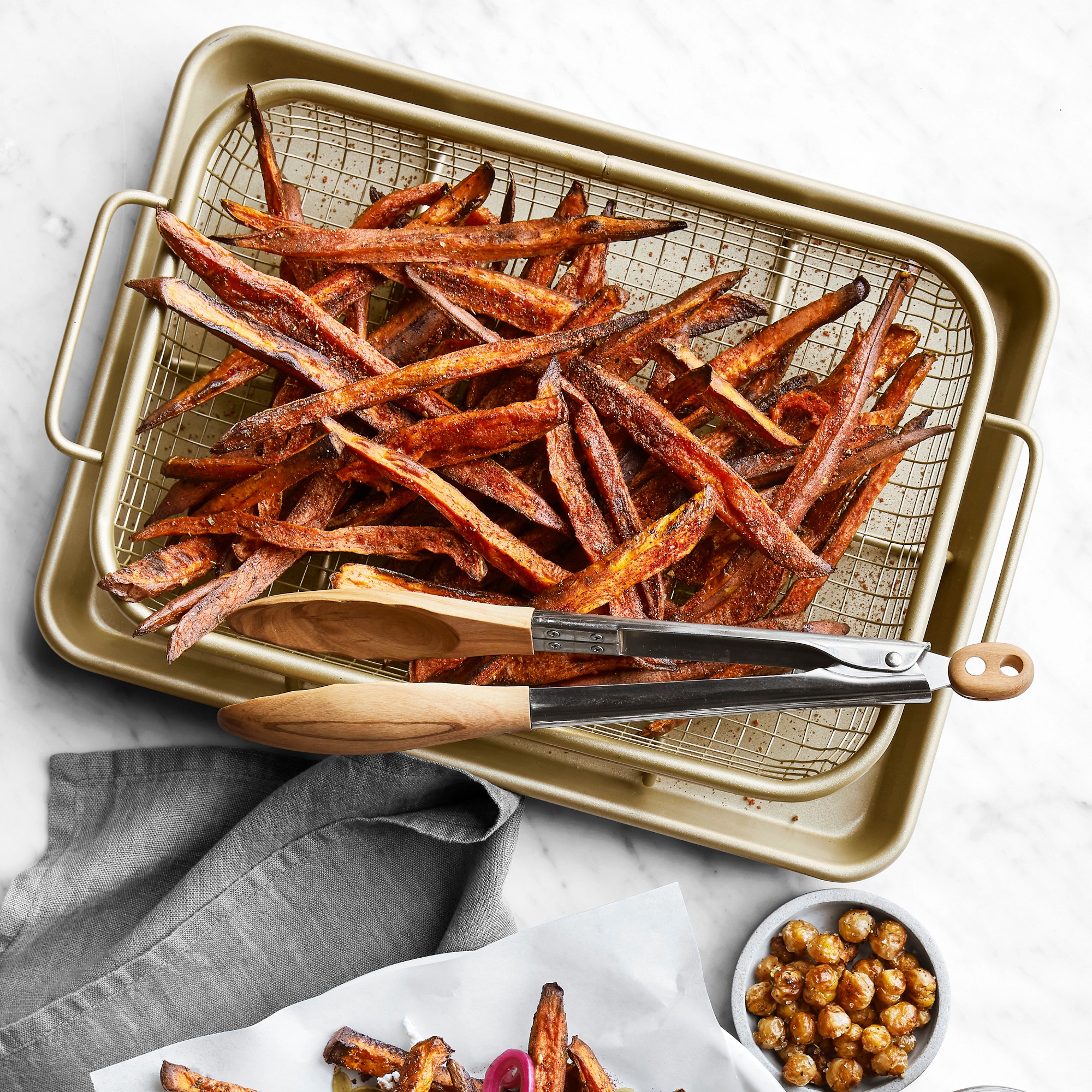 Williams Sonoma Goldtouch® Savory Half-Sheet Roasting Set