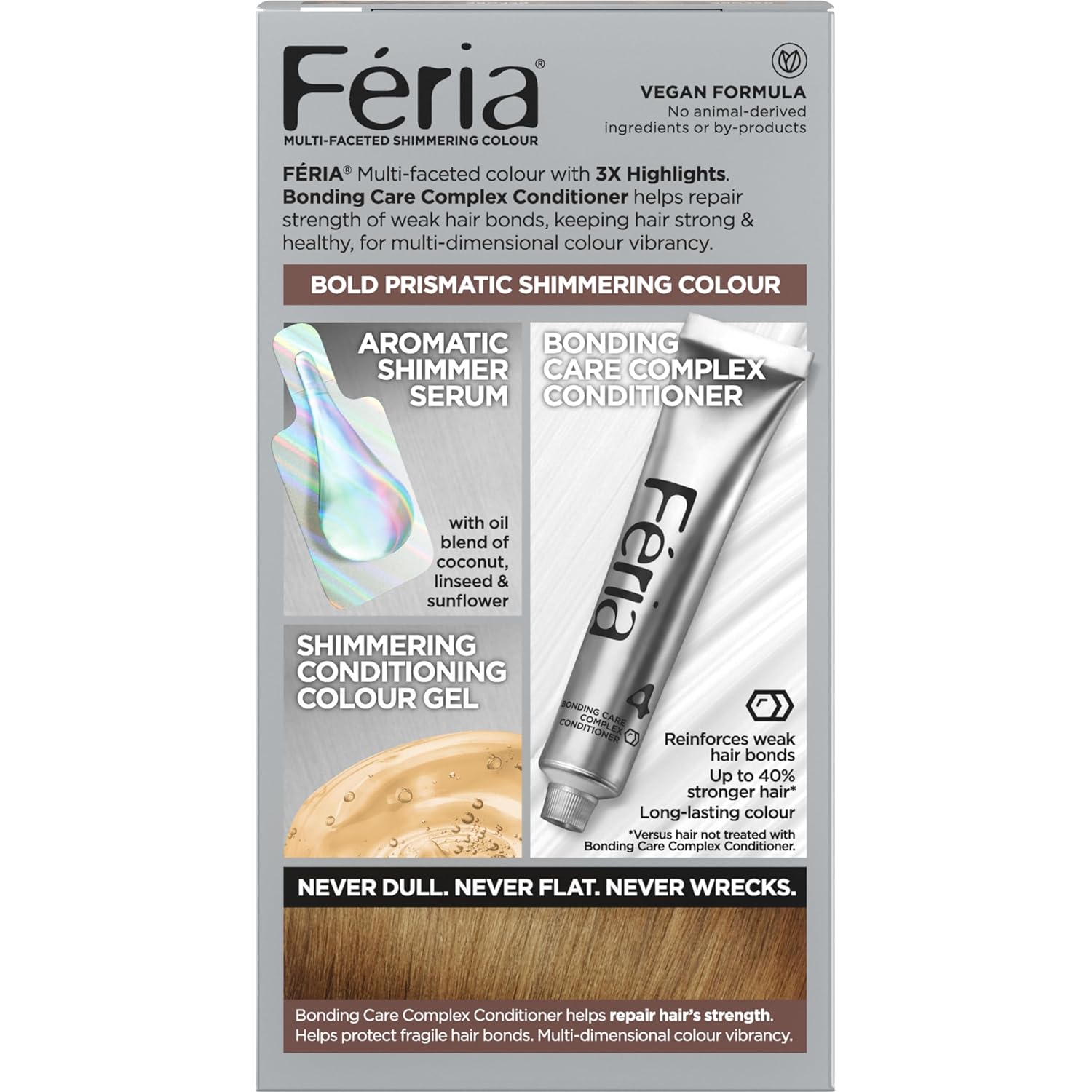 L'Oreal Paris Feria Hyper Platinum Advanced Lightening System Hair Bleach, Lifts Up To 8 Levels, Includes Anti Brass Purple Conditioner, 1 Hair Dye Kit