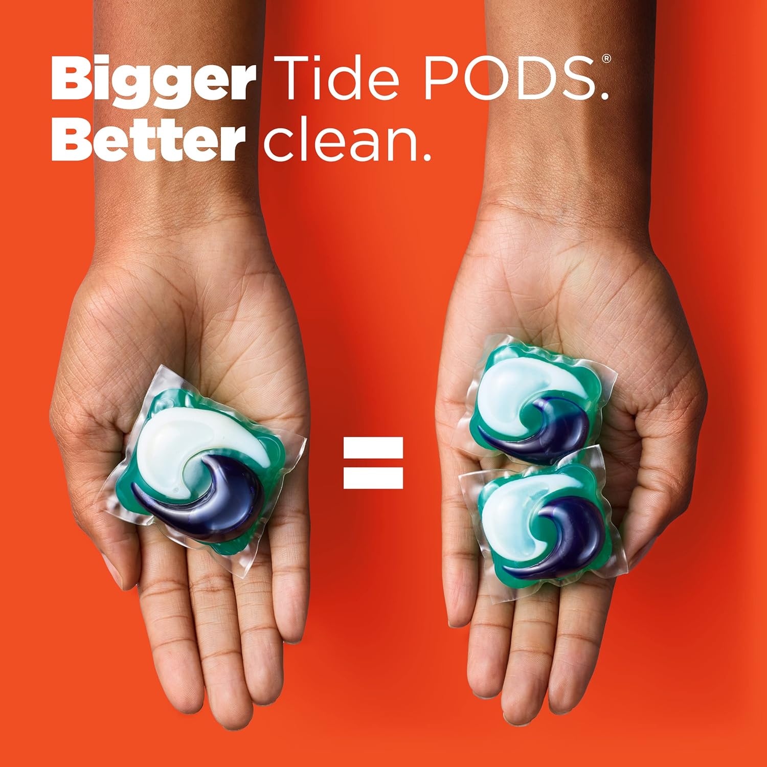 Tide Ultra OXI Power PODS with Odor Eliminators Laundry Detergent Pacs 45 Count For Visible and Invisible Dirt