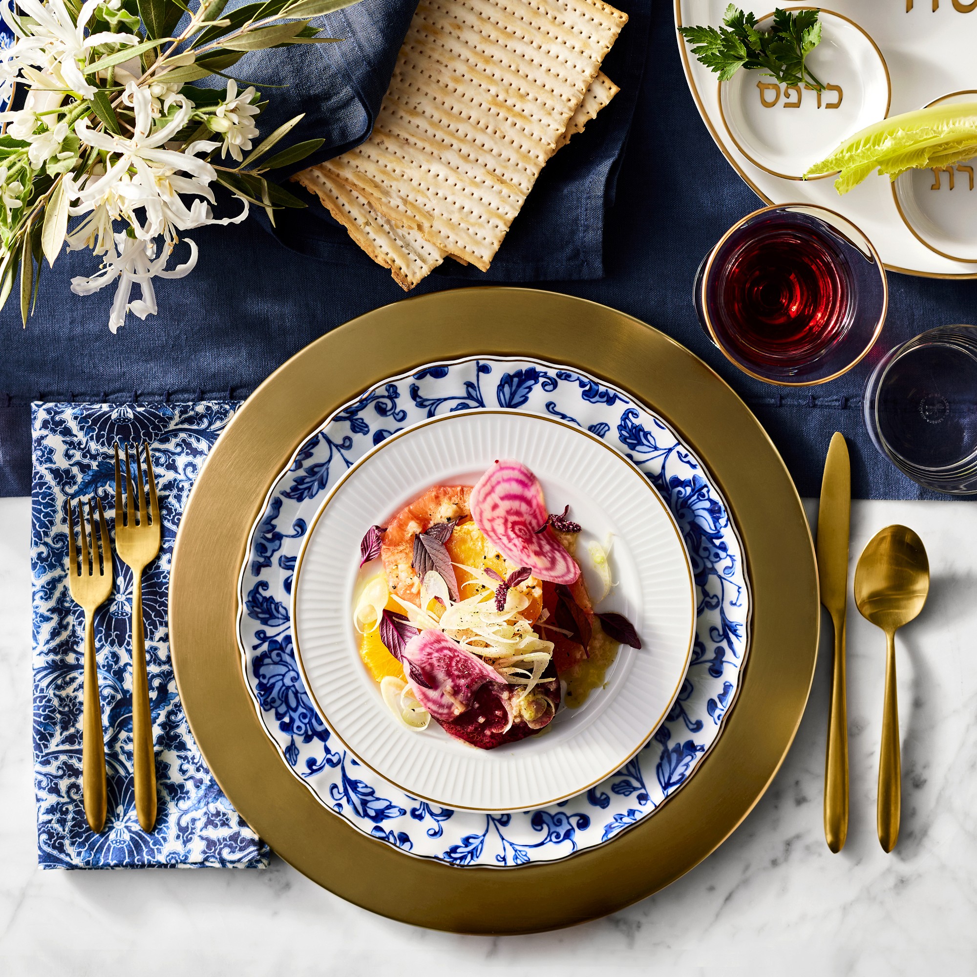 Marlo Thomas x Williams Sonoma Dinner Plates, Set of 4