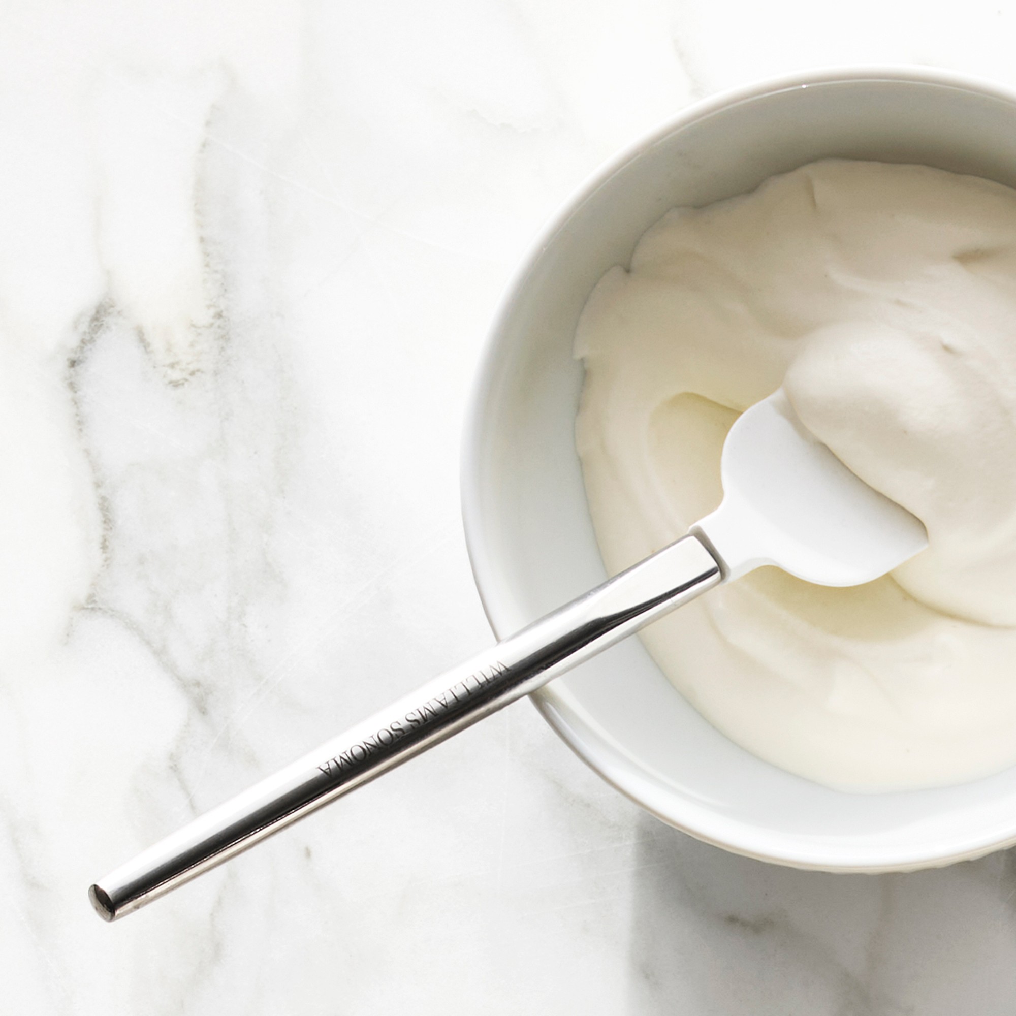 Williams Sonoma Silicone Spatula with Stainless-Steel Handle