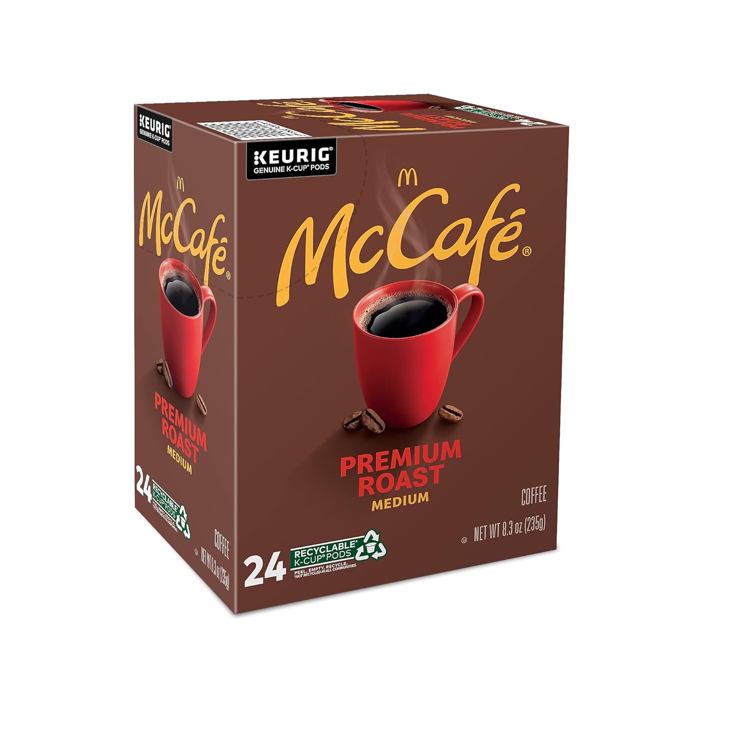 McCafe Premium Roast, Single-Serve Keurig K-Cup Pods, Medium Roast Coffee Pods Pods, 84 Count