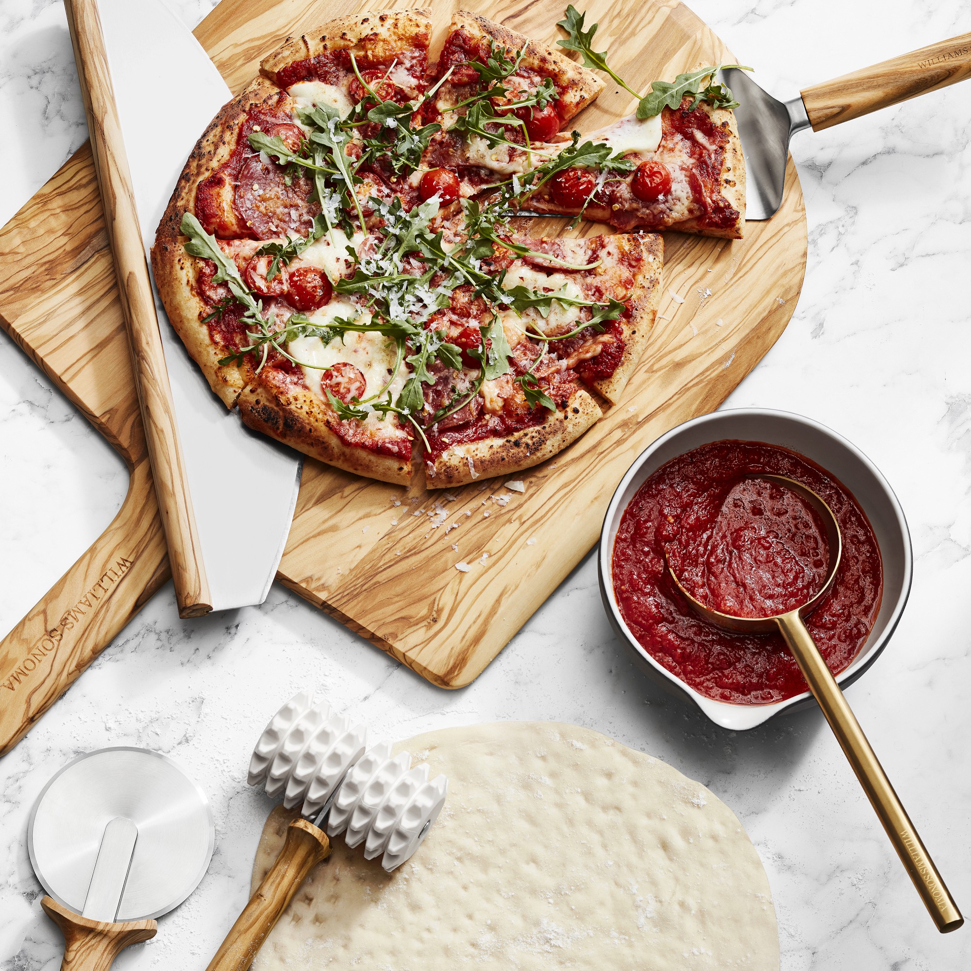 Williams Sonoma Olivewood Pizza Peel