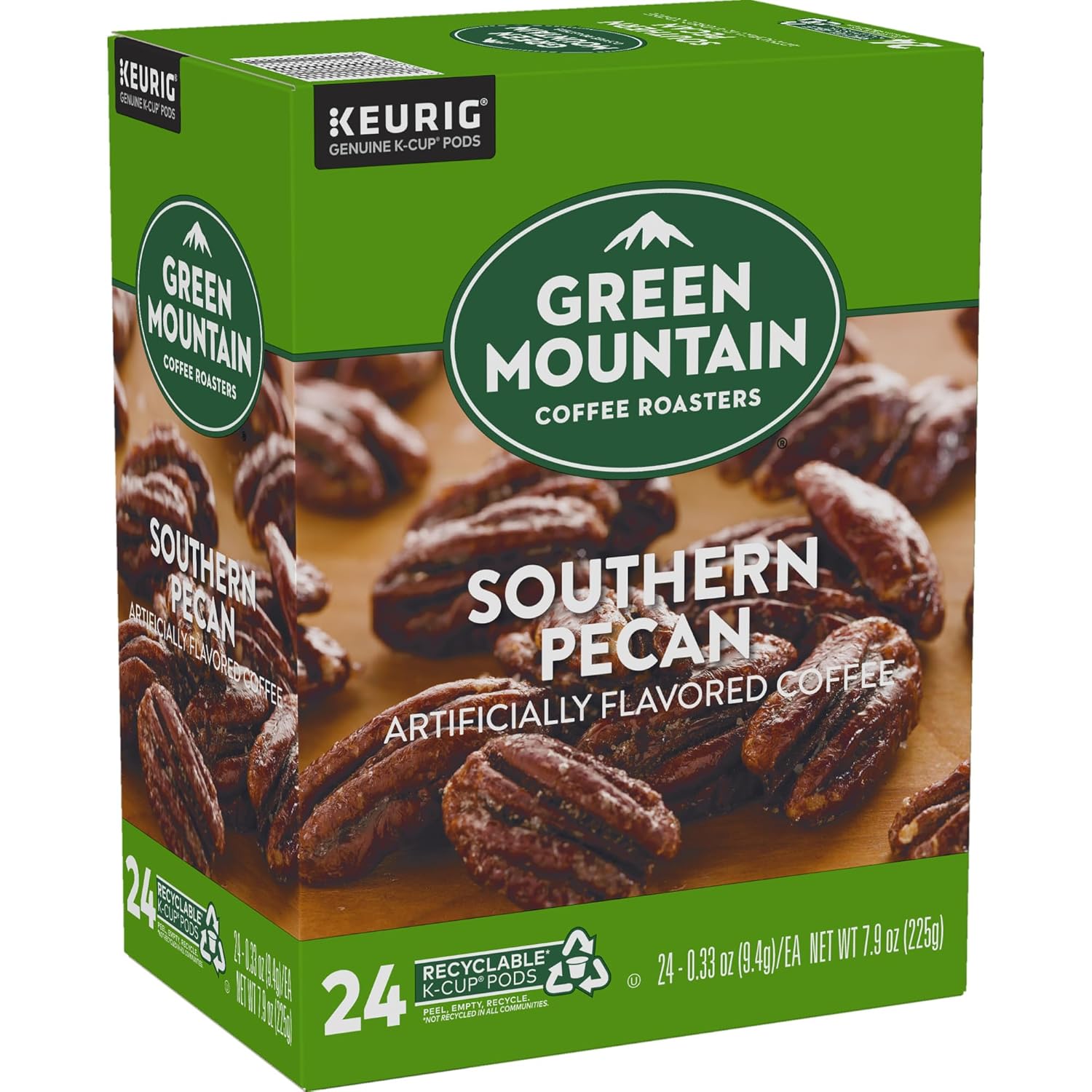 Green Mountain Coffee Roasters Caramel Vanilla Cream Keurig Single-Serve K-Cup pods, Light Roast Coffee, 72 Count (6 Packs of 12)