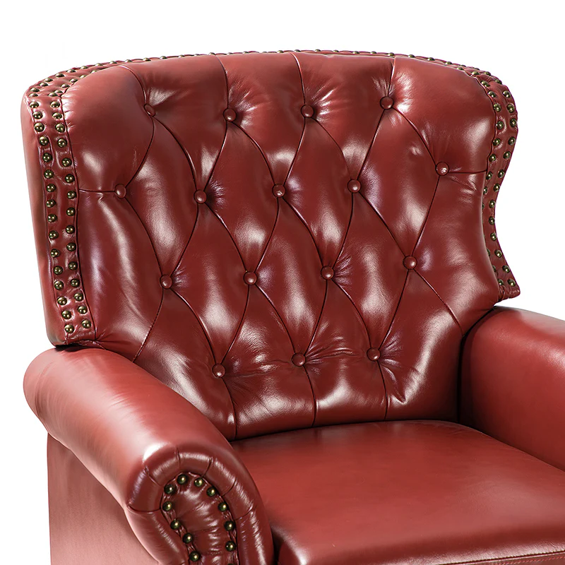 Gabrielle Genuine Leather Oversized Recliner