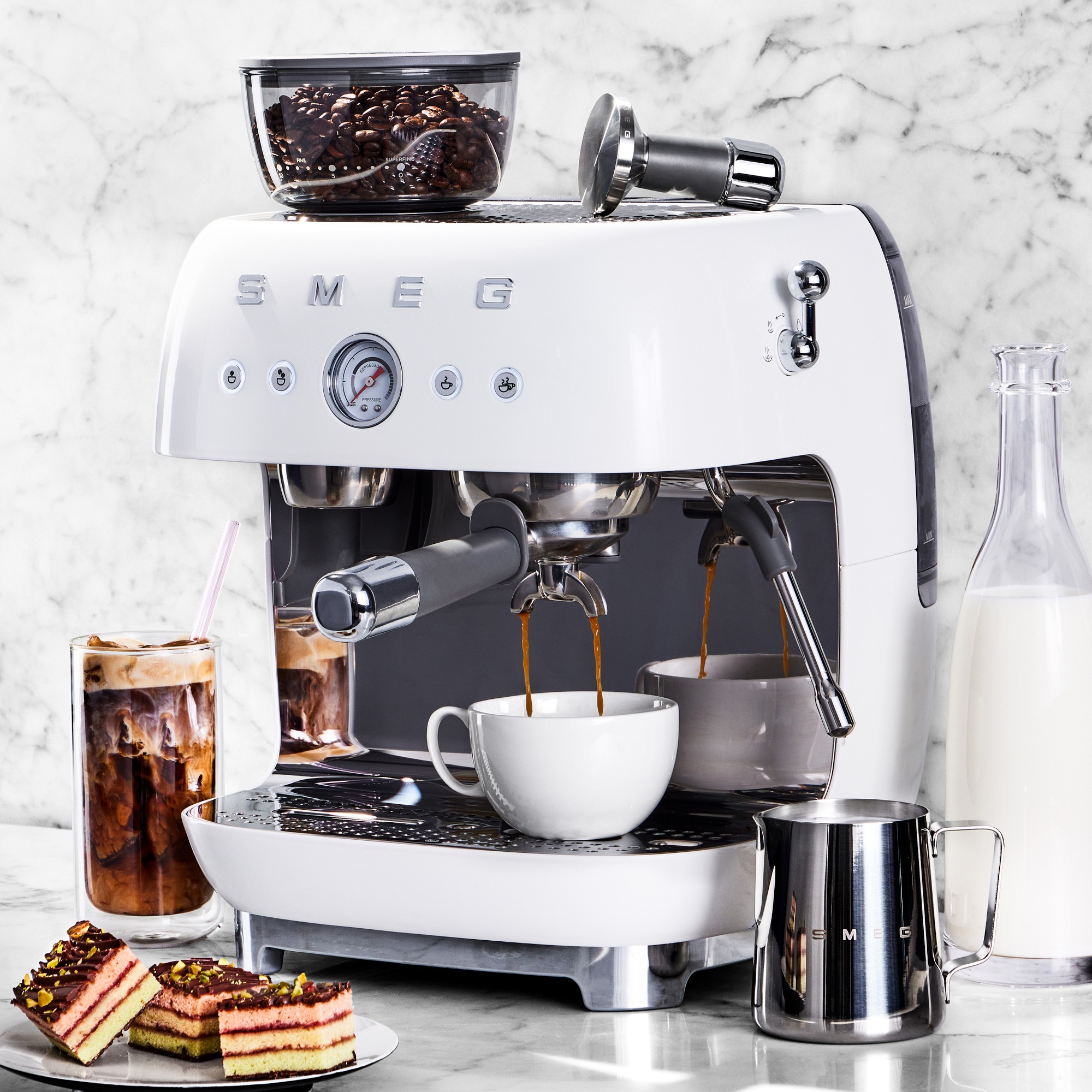 SMEG Semi-Automatic Espresso Machine