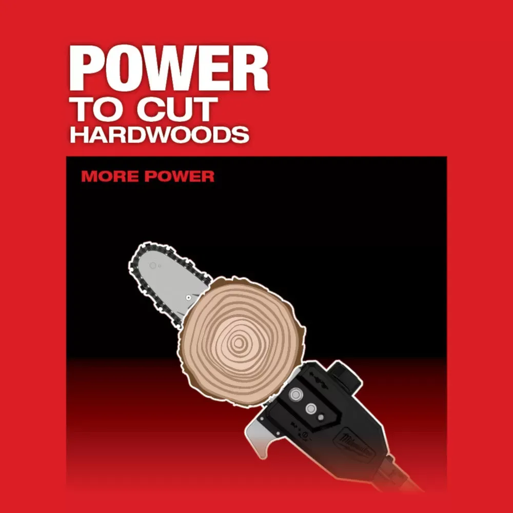 Milwaukee 2825-21PS M18 FUEL 18V 10-Inch QUIK-LOK Cordless Pole Saw Kit