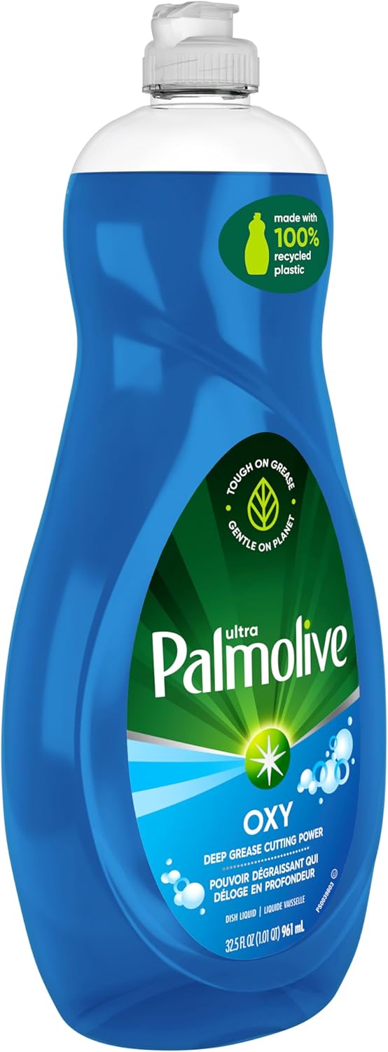 Palmolive Ultra Strength Liquid Dish Soap, Original Green, 20 Fluid Ounce(Packaging May Vary)